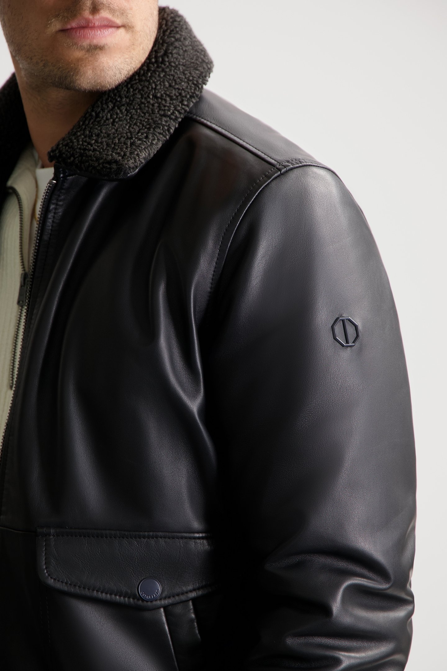 DS_JACK LEATHER JACKET BLACK 7