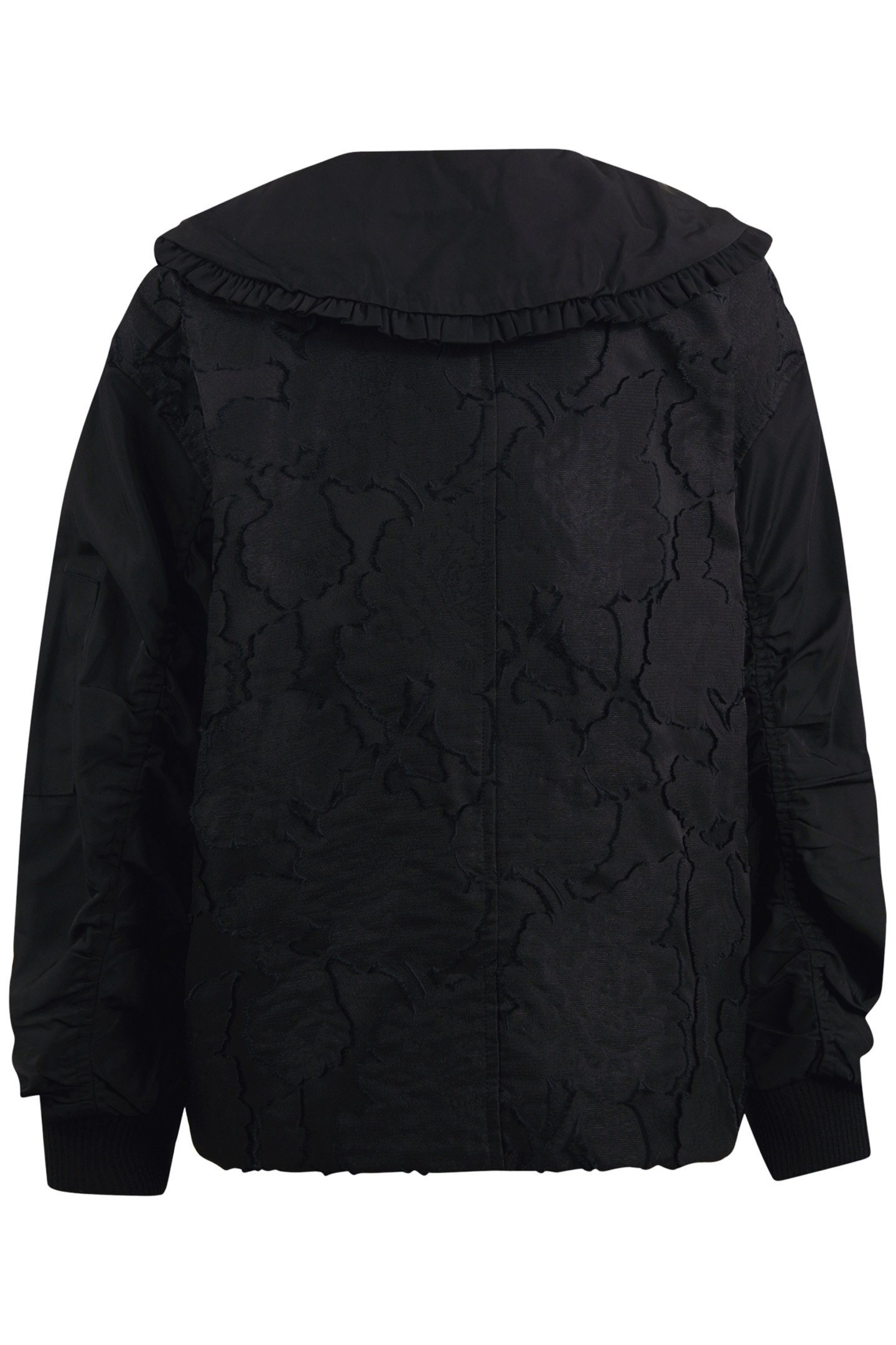 GBA-SBBIG COLLAR BOMBER BLACK 5