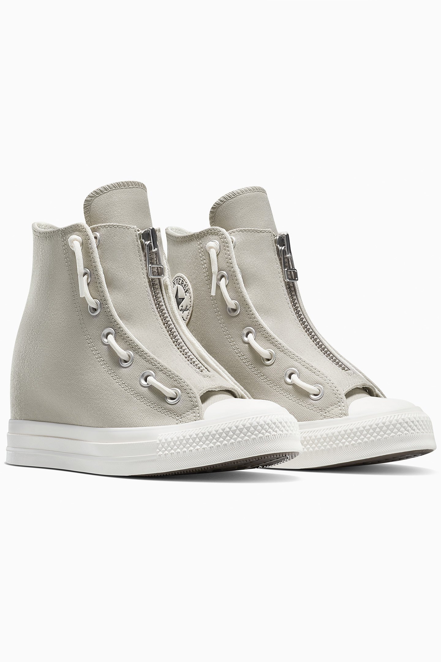 CHUCK TAYLOR ALL STAR WEDGE PLATFORM PAPYRUS/EGRET/BLACK 5