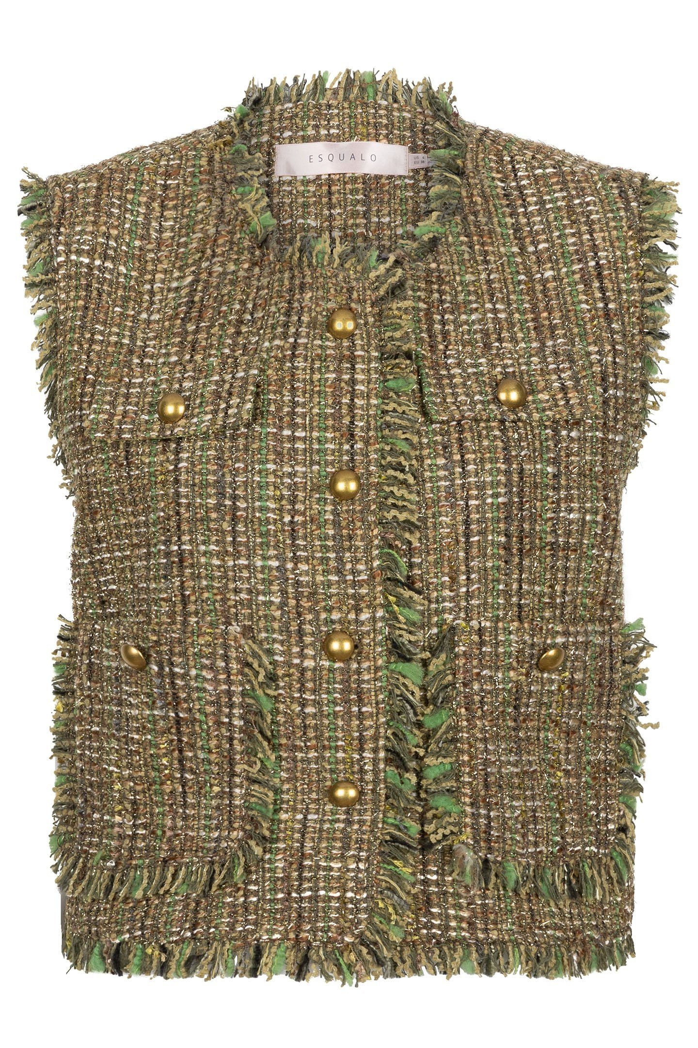 GILET TWEED MULTI COLOR 5