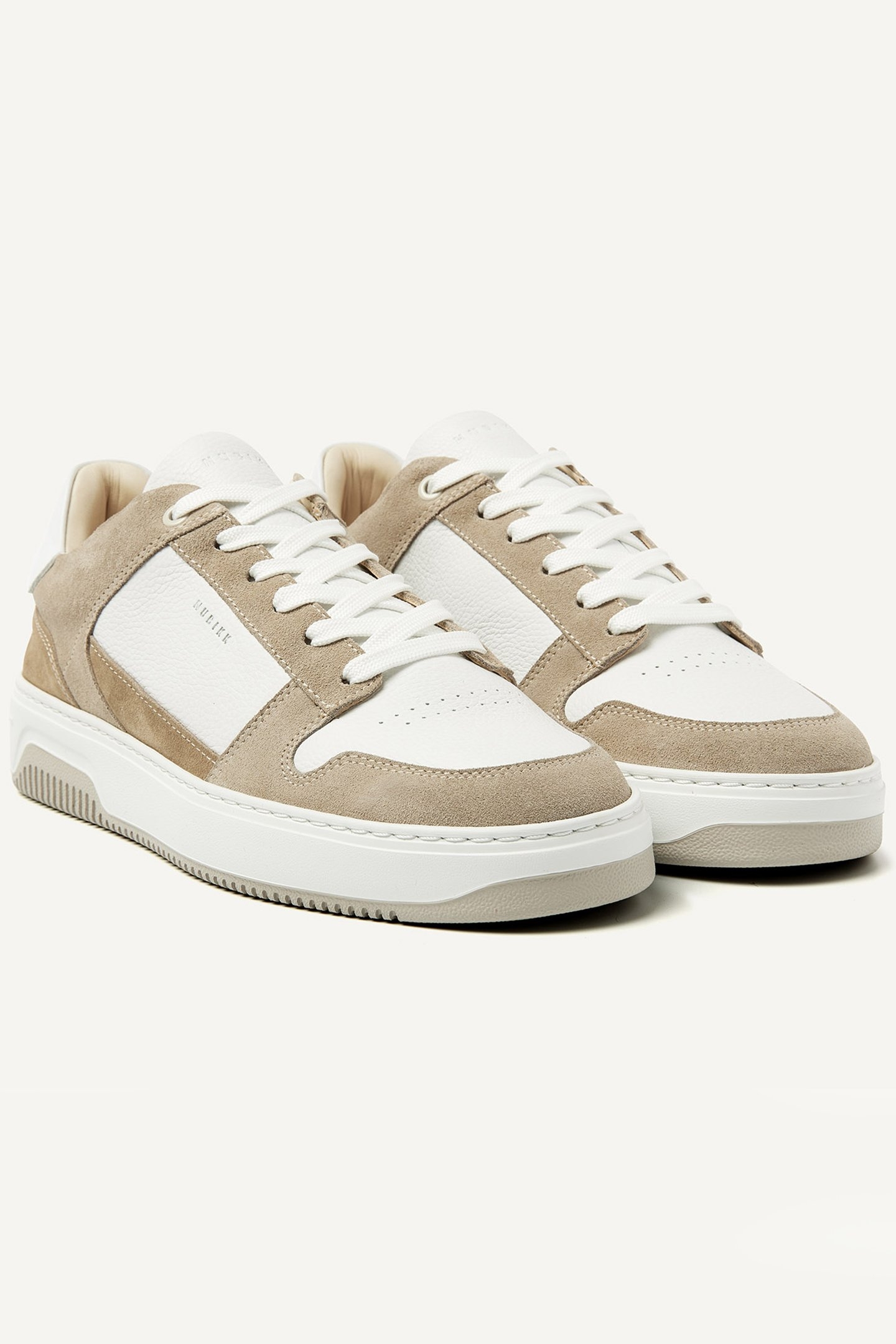 BASKET COURT WHITE LEATHER - MIST 1