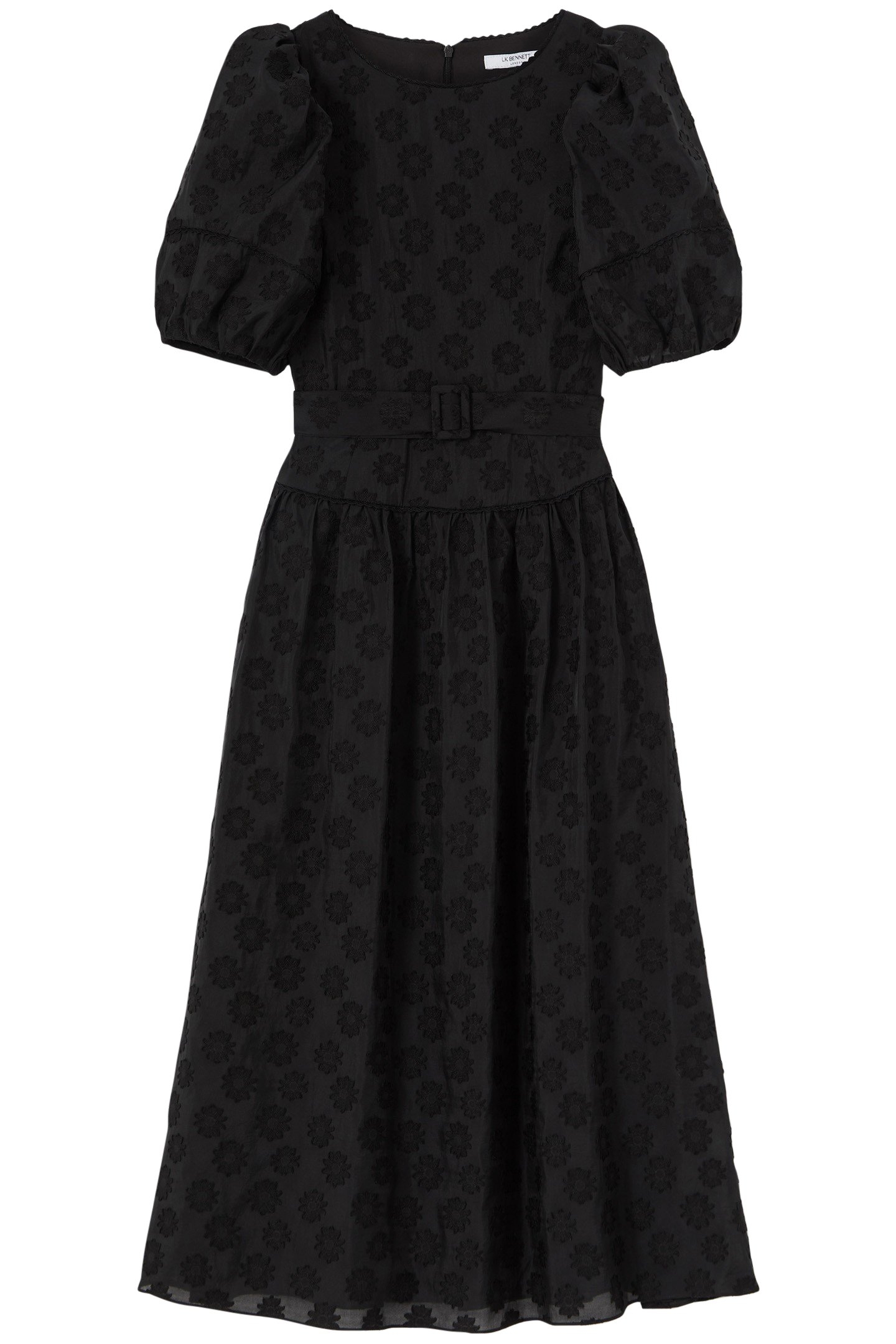 DR ESMERELDA PUFF SLEEVE BLACK 4