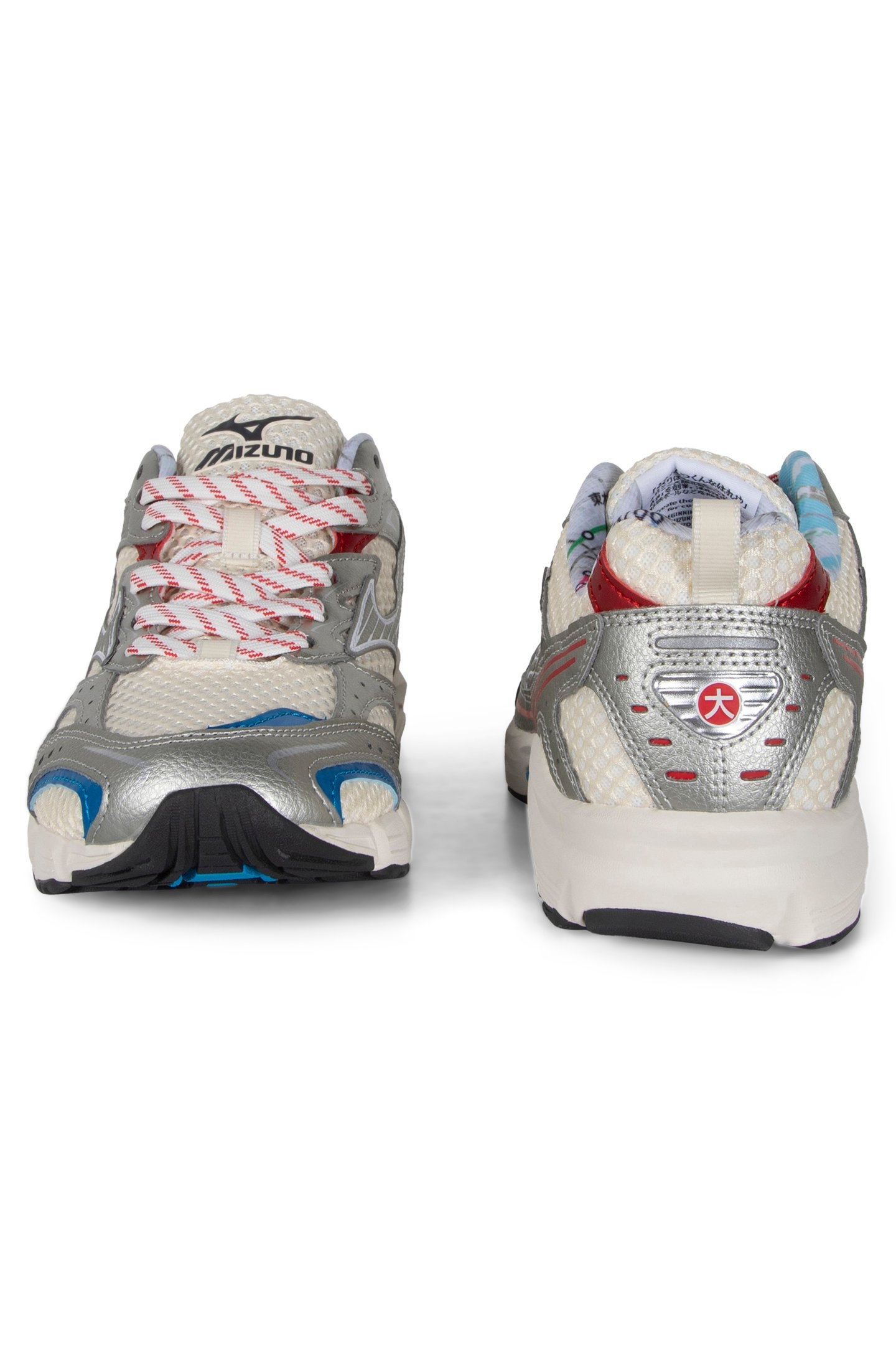 SHOE MXR UNISEX PRISTINE/HIGH RISK RED/BLUE PACE 2