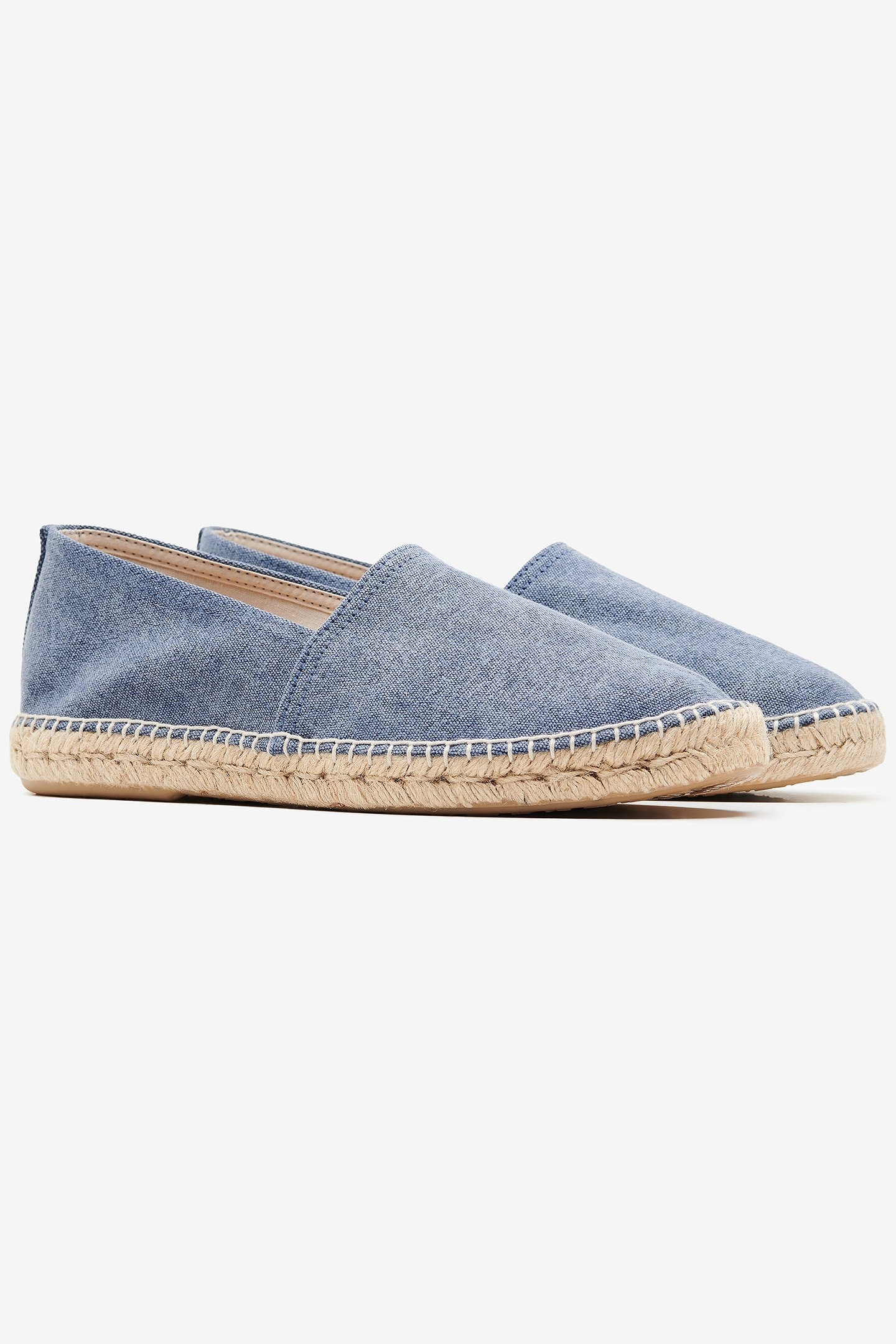 NO LABEL X ABARCA COTTON ESPADRILLES NAVY 1
