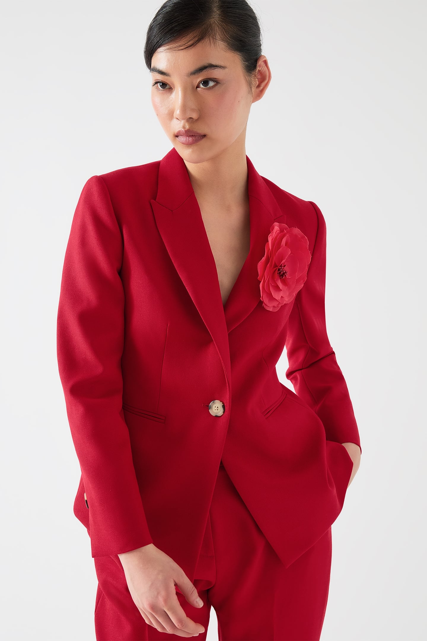 JK MYA BLAZER MERLOT 1