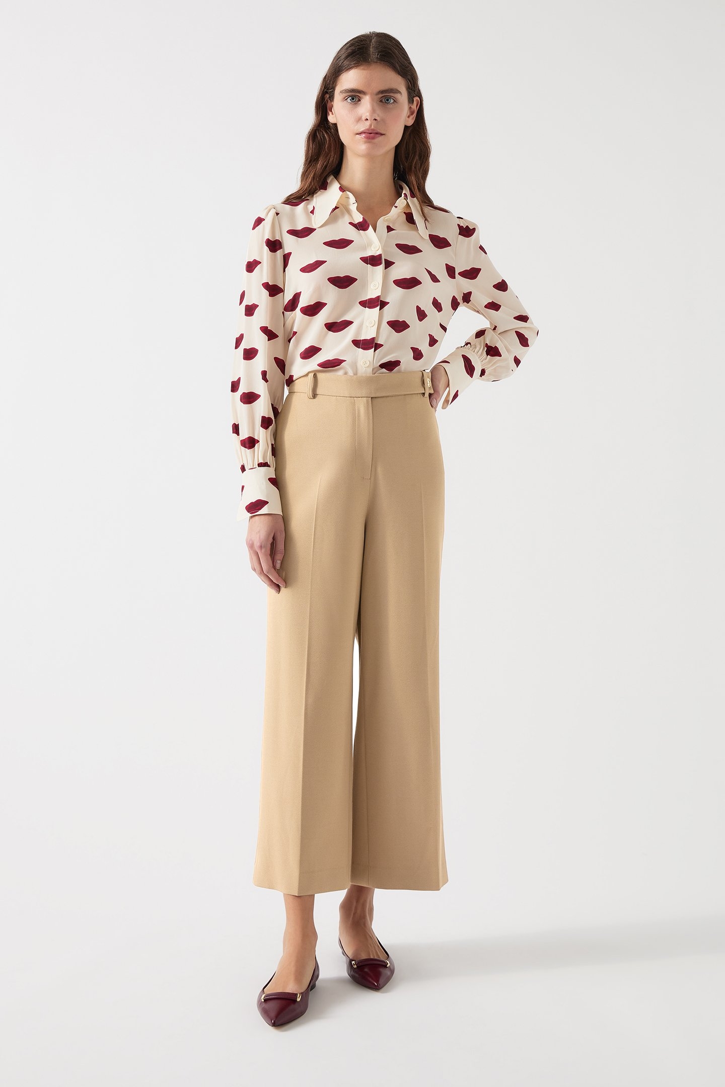 TR JOEL BUTTON DETAIL TR CAMEL 1