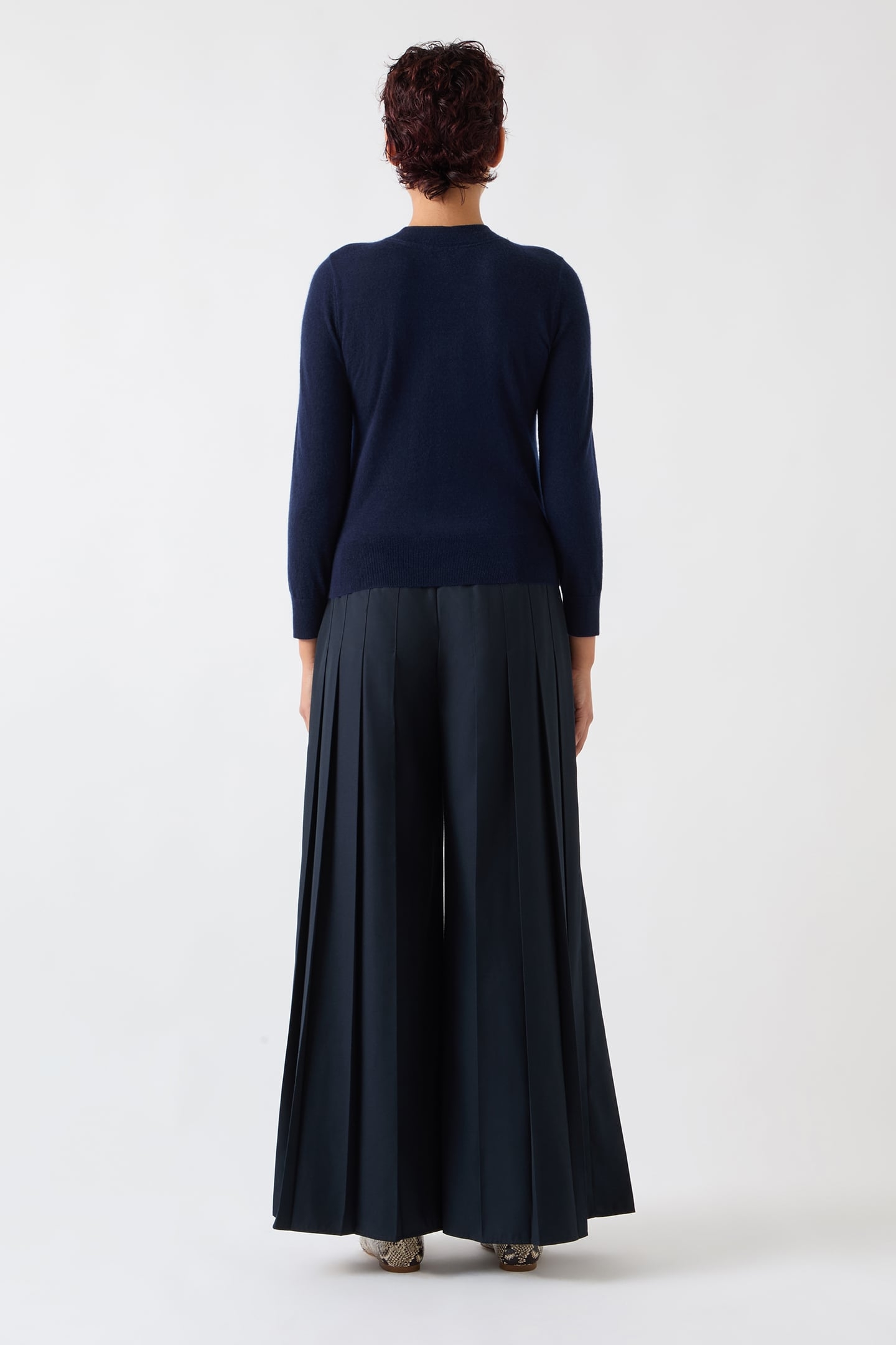 TK ASHLEY KNITTED TOP NAVY 2