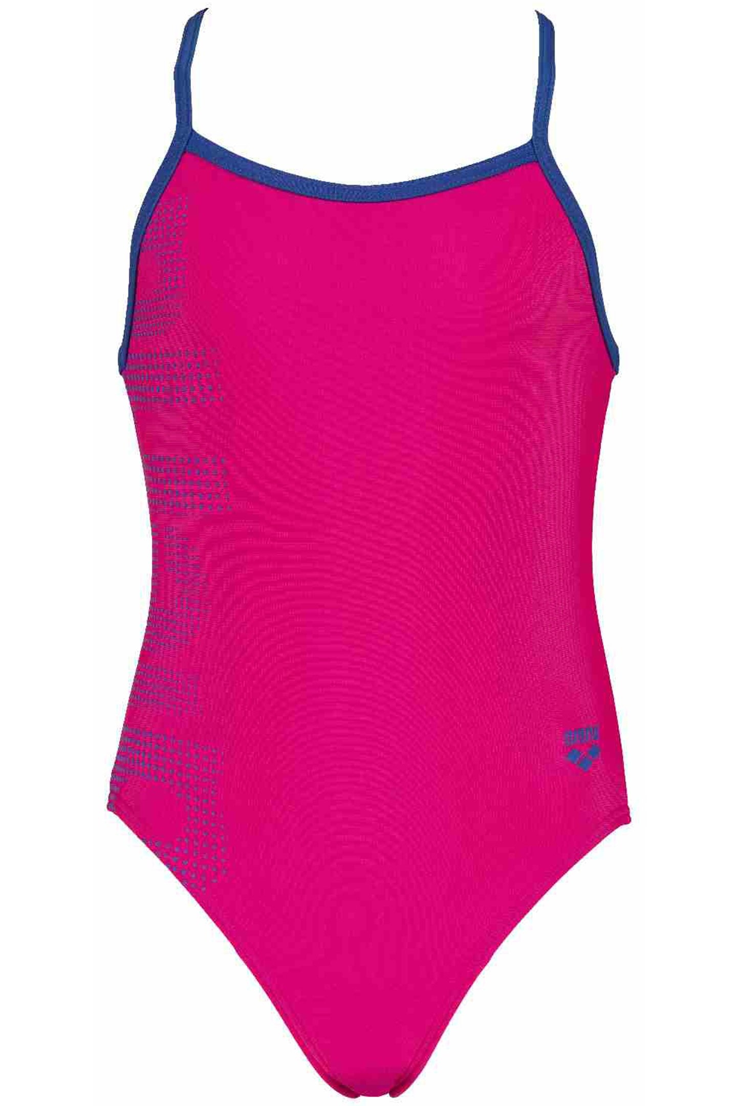 ARENA LOGO KIDS GIRL ONE PIECE FREAK ROSE-ROYAL 1