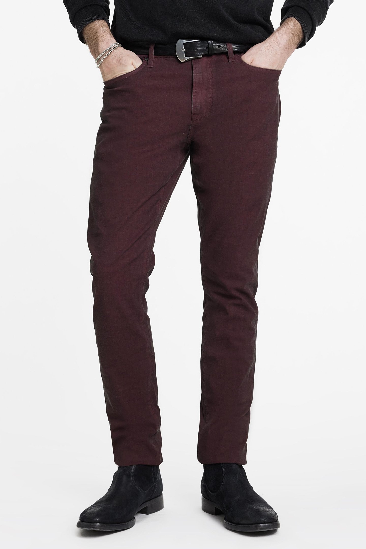 J704 - TAPERED FIT OXBLOOD 1