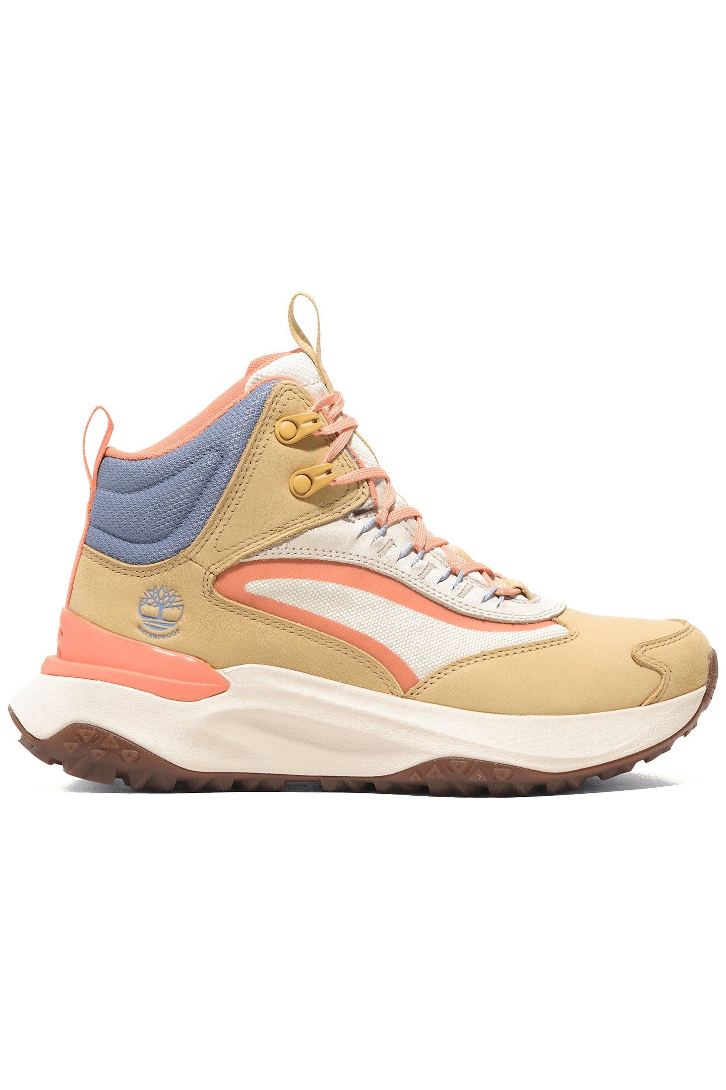 MOTION ACCESS MID LACE UP WATERPROOF SNEAKER MEDIUM YELLOW 1