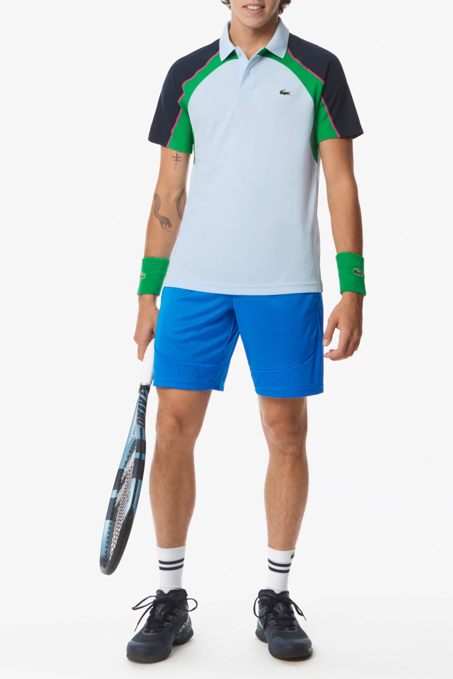 SHORTSLEEVE POLO RILL/NAVY BLUE-CALATHEA 2