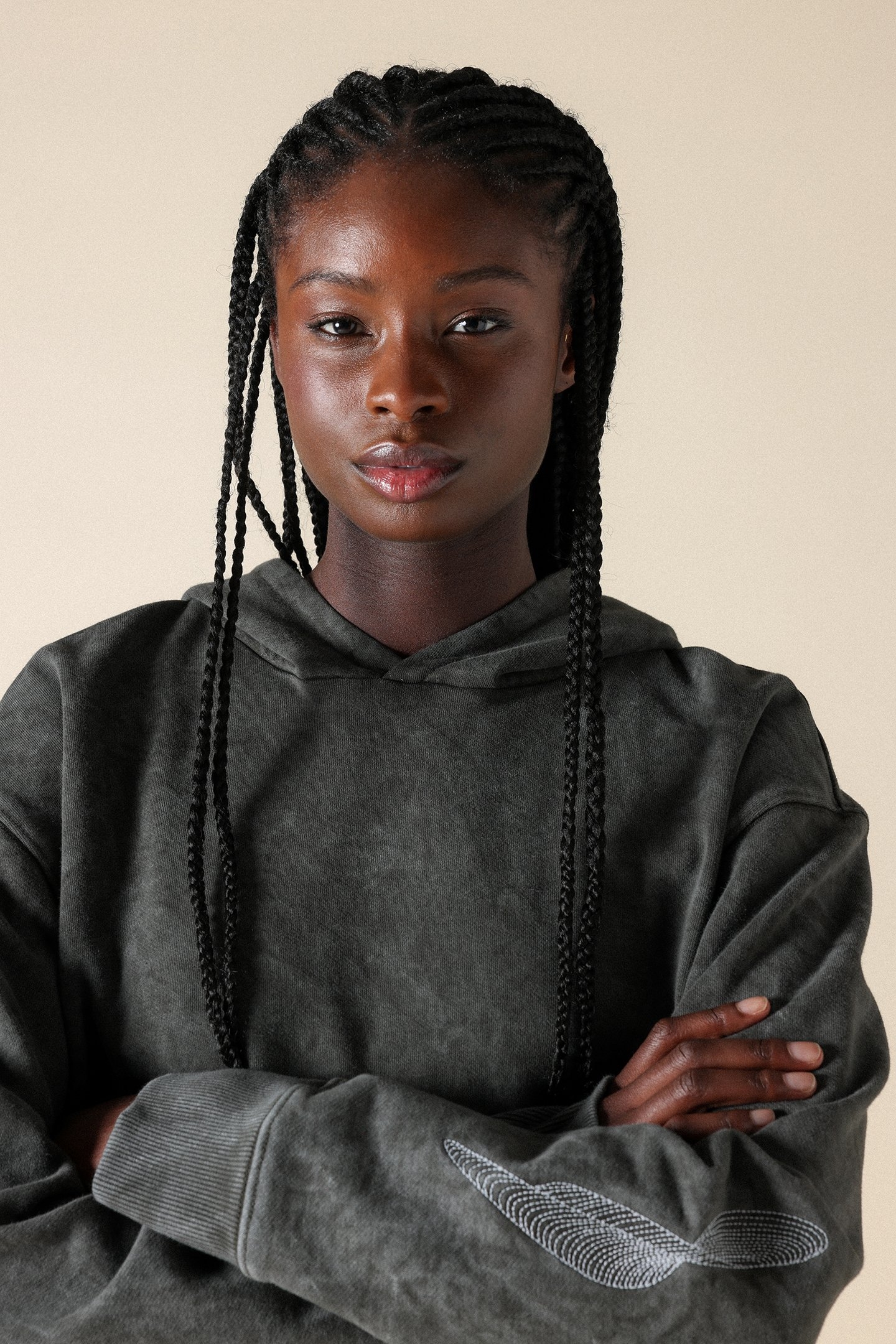 SL FLORATECH HOODIE UNISEX PEATCHARCOAL 4