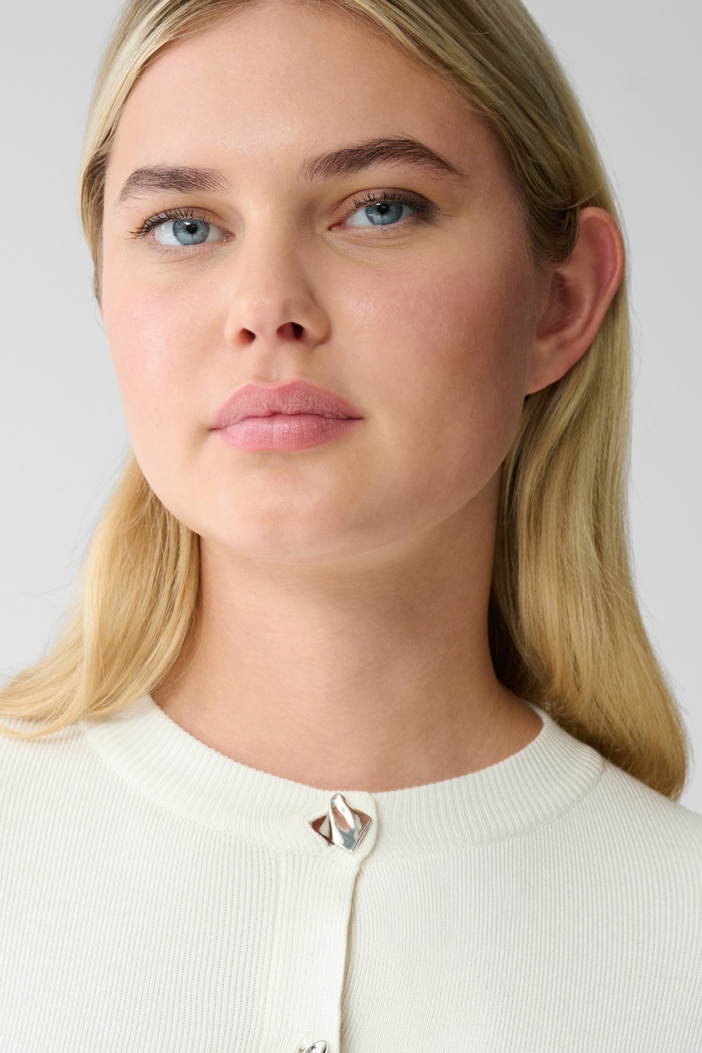 SBFRILL SLEEVE CARDIGAN OFFWHITE 6