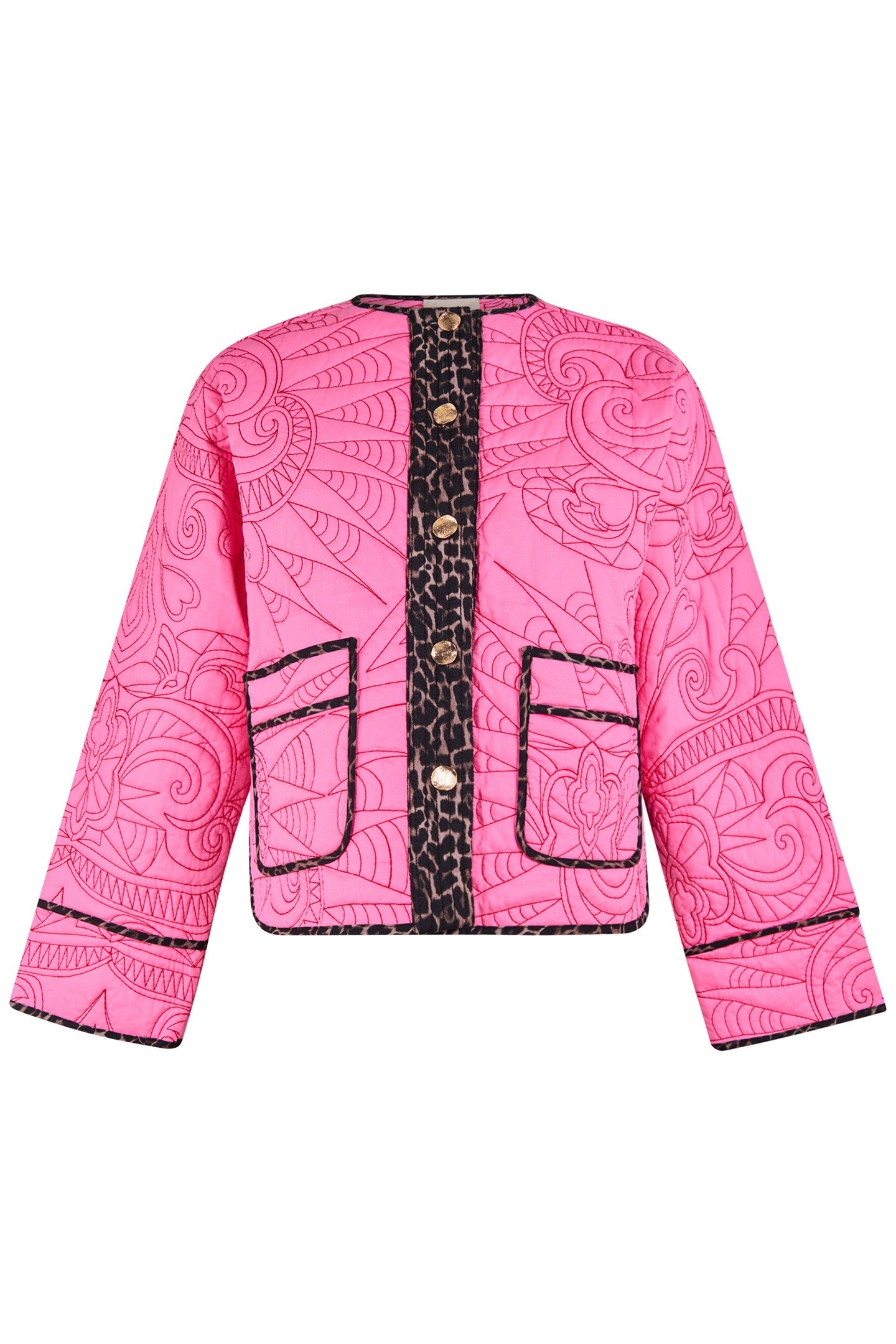 SBQUILTED MIX JACKET VARIOUS 4