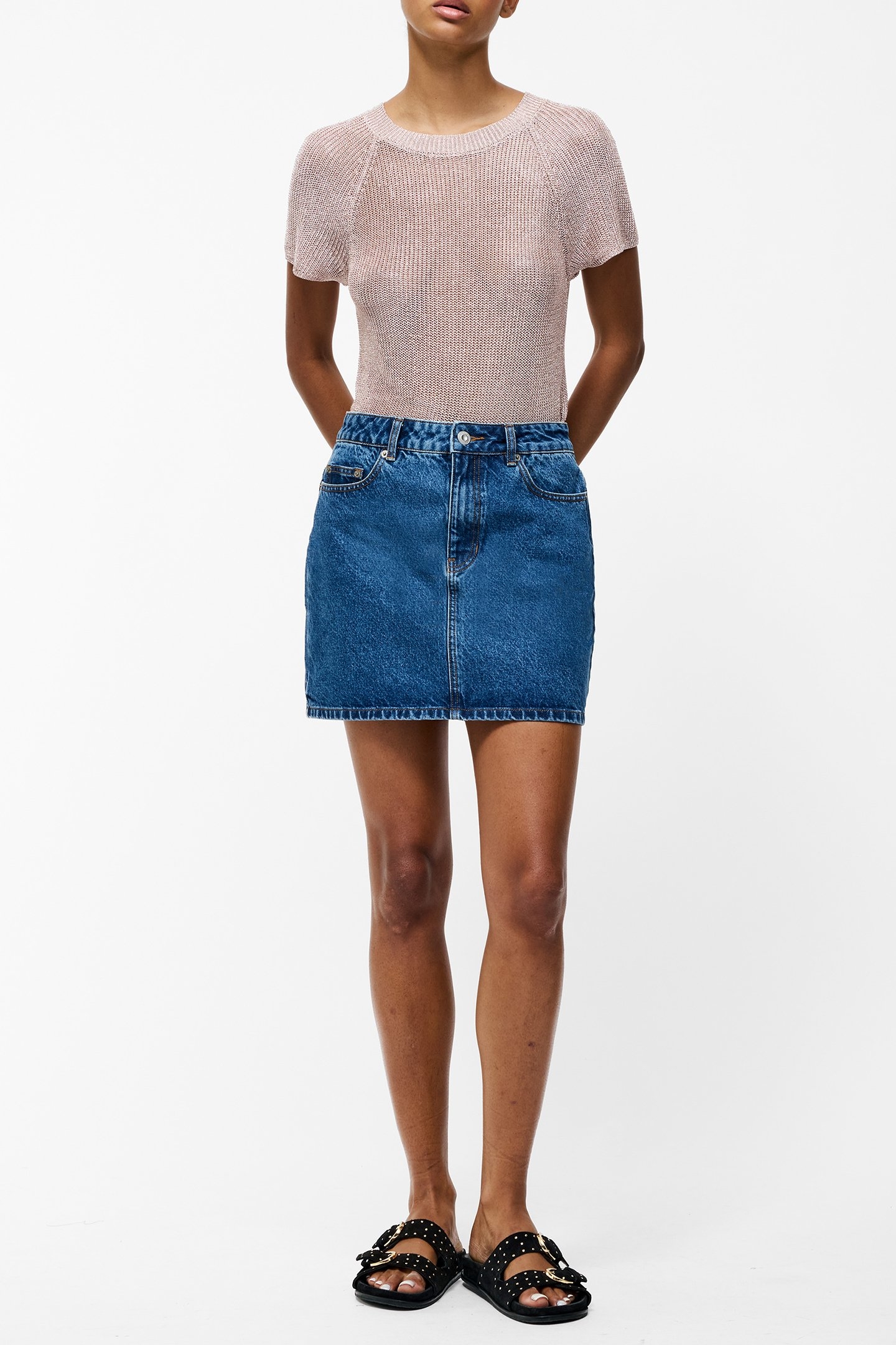 DALLAS DENIM MINI SKIRT VINTAGE 1