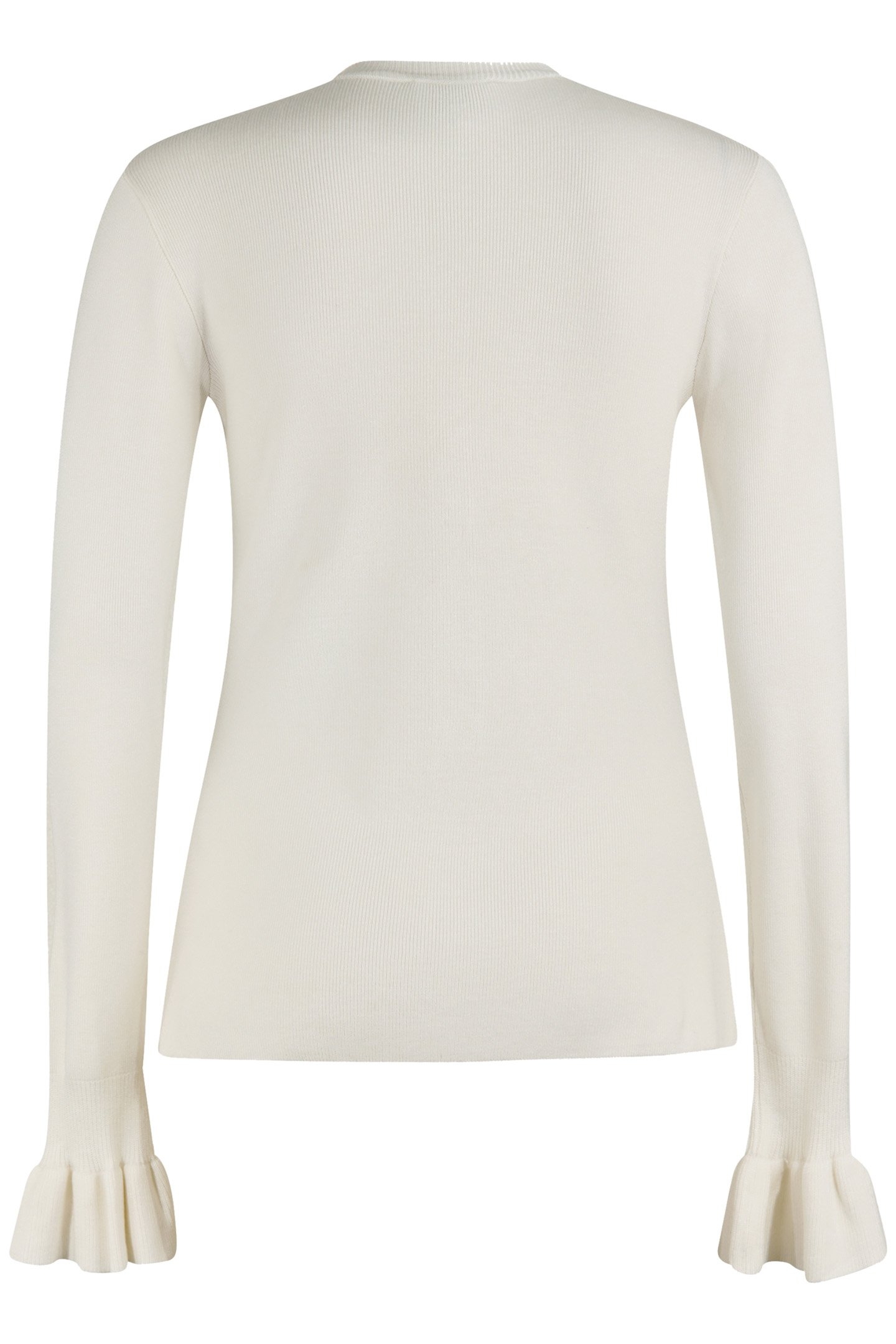 SBFRILL SLEEVE CARDIGAN OFFWHITE 5