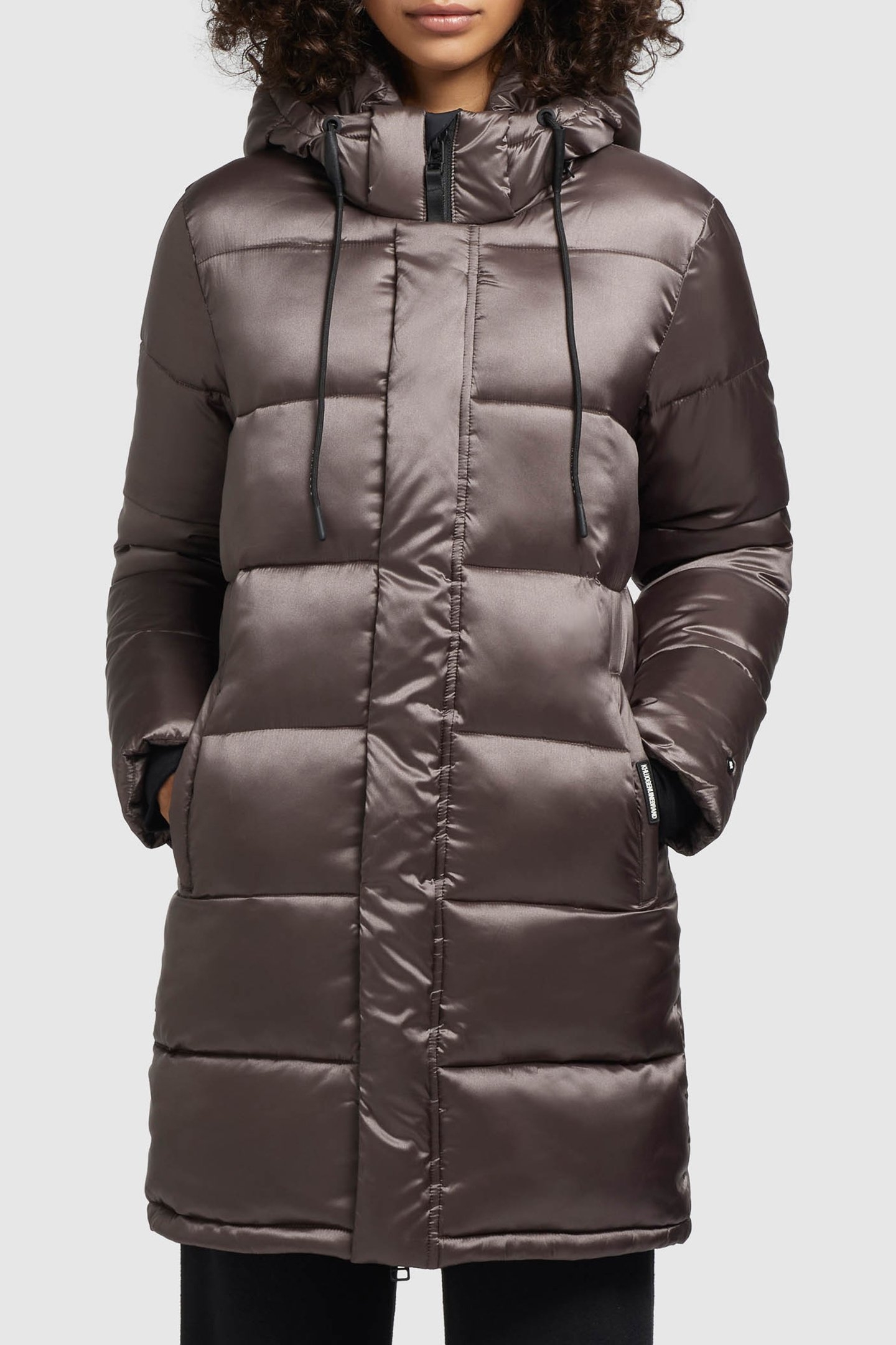 WORD SATIN STONE TAUPE 1