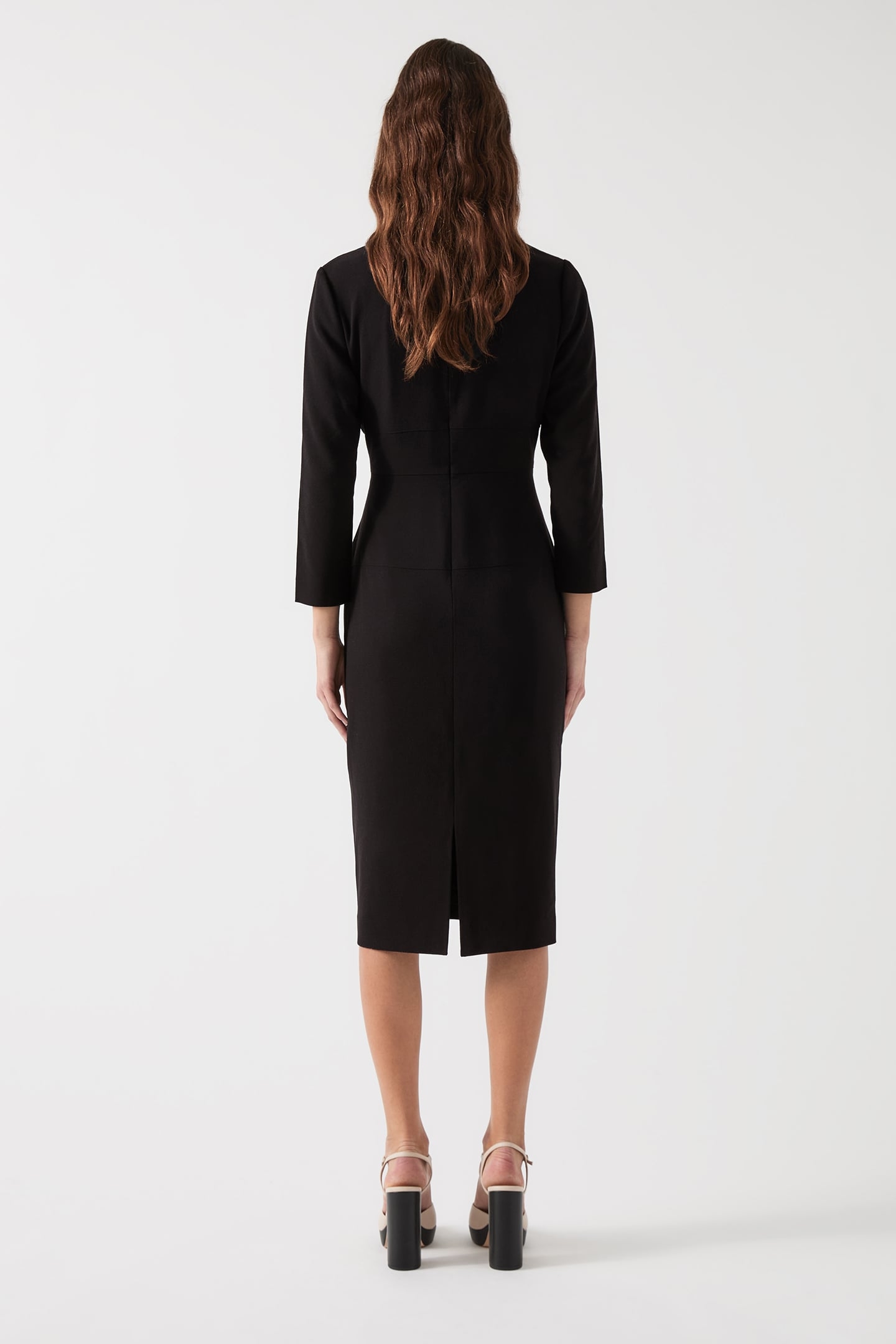DR ALTYN CREPE DRESS BLACK 2