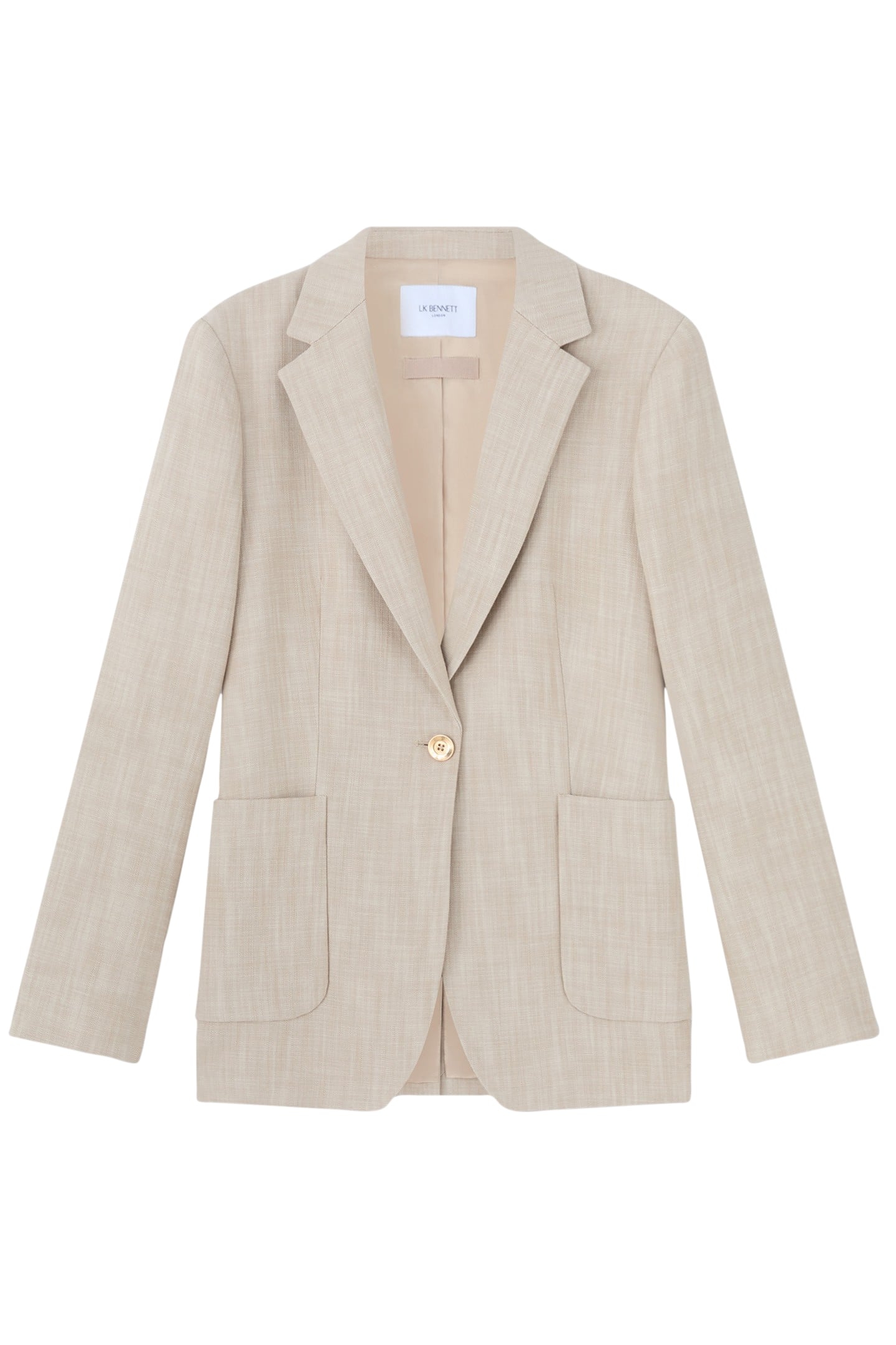 JK AMELIA BELTED JACKET BEIGE 3