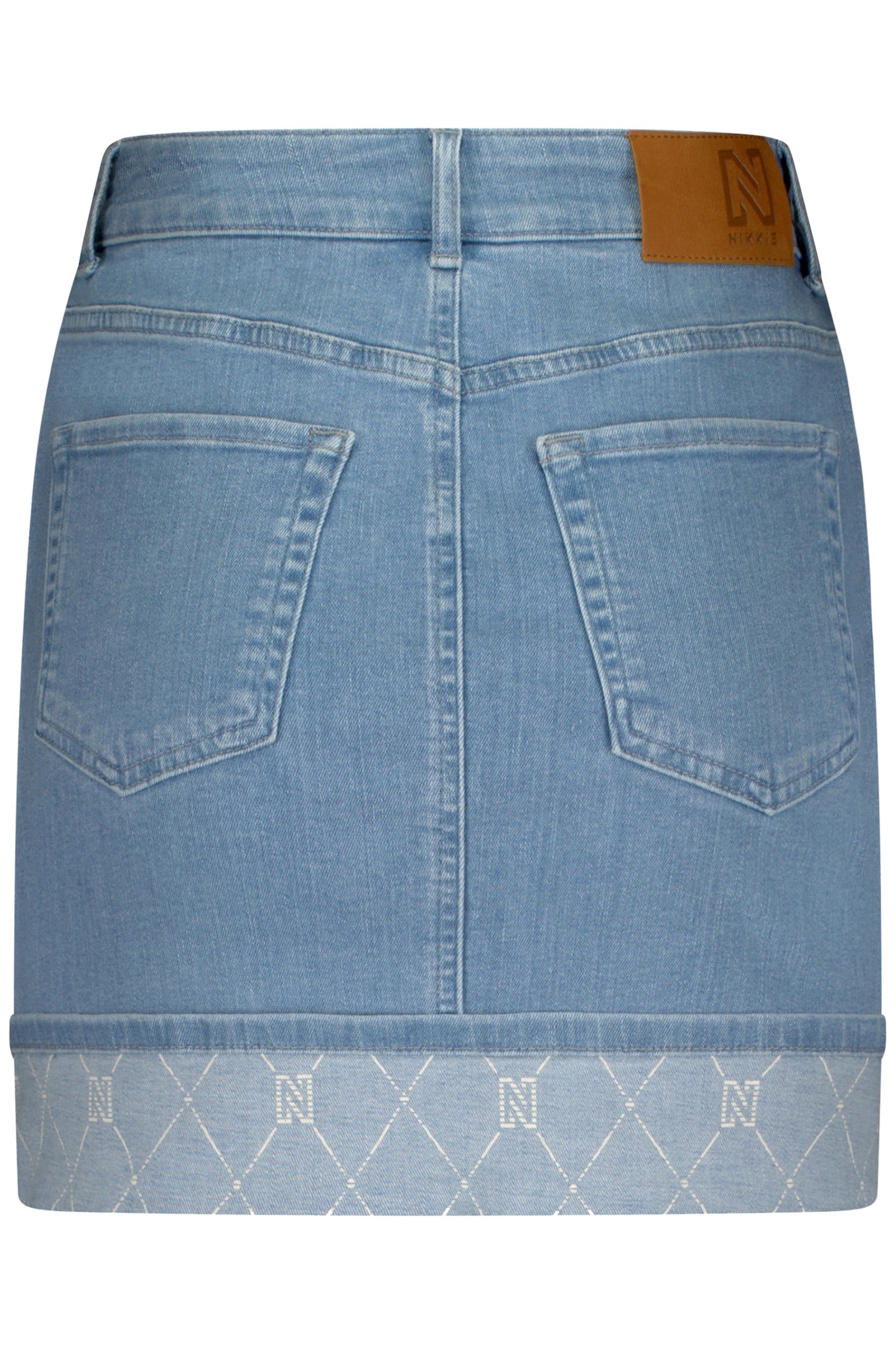 HOXTON BLUE SKIRT LIGHT BLUE 3