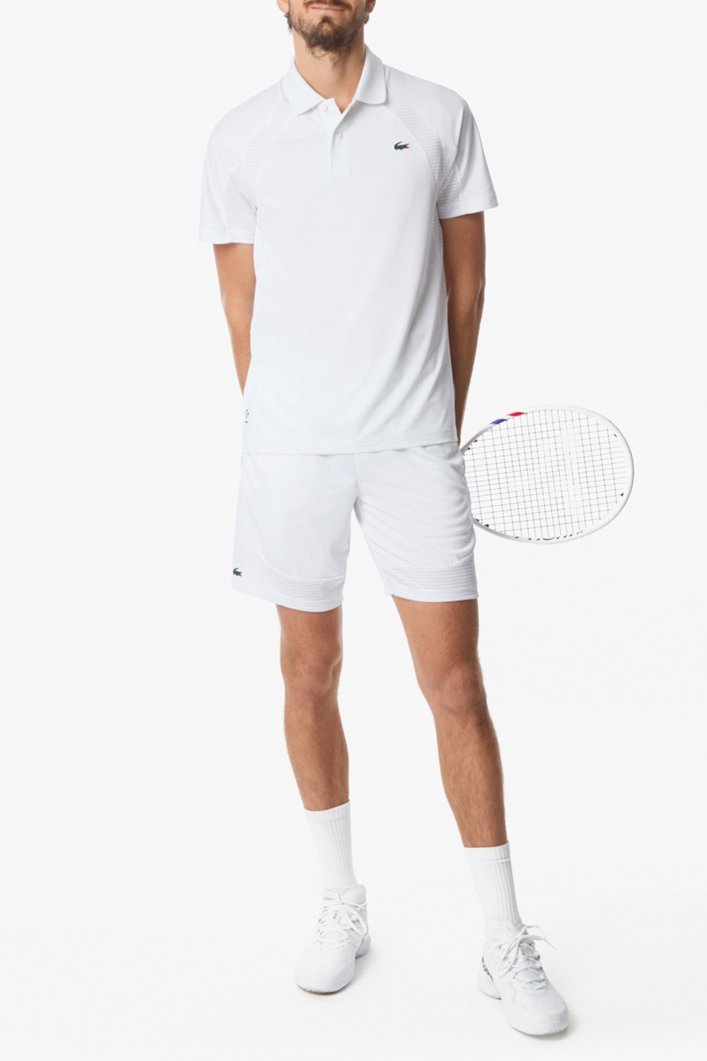 SHORTSLEEVE POLO WHITE/WHITE 3