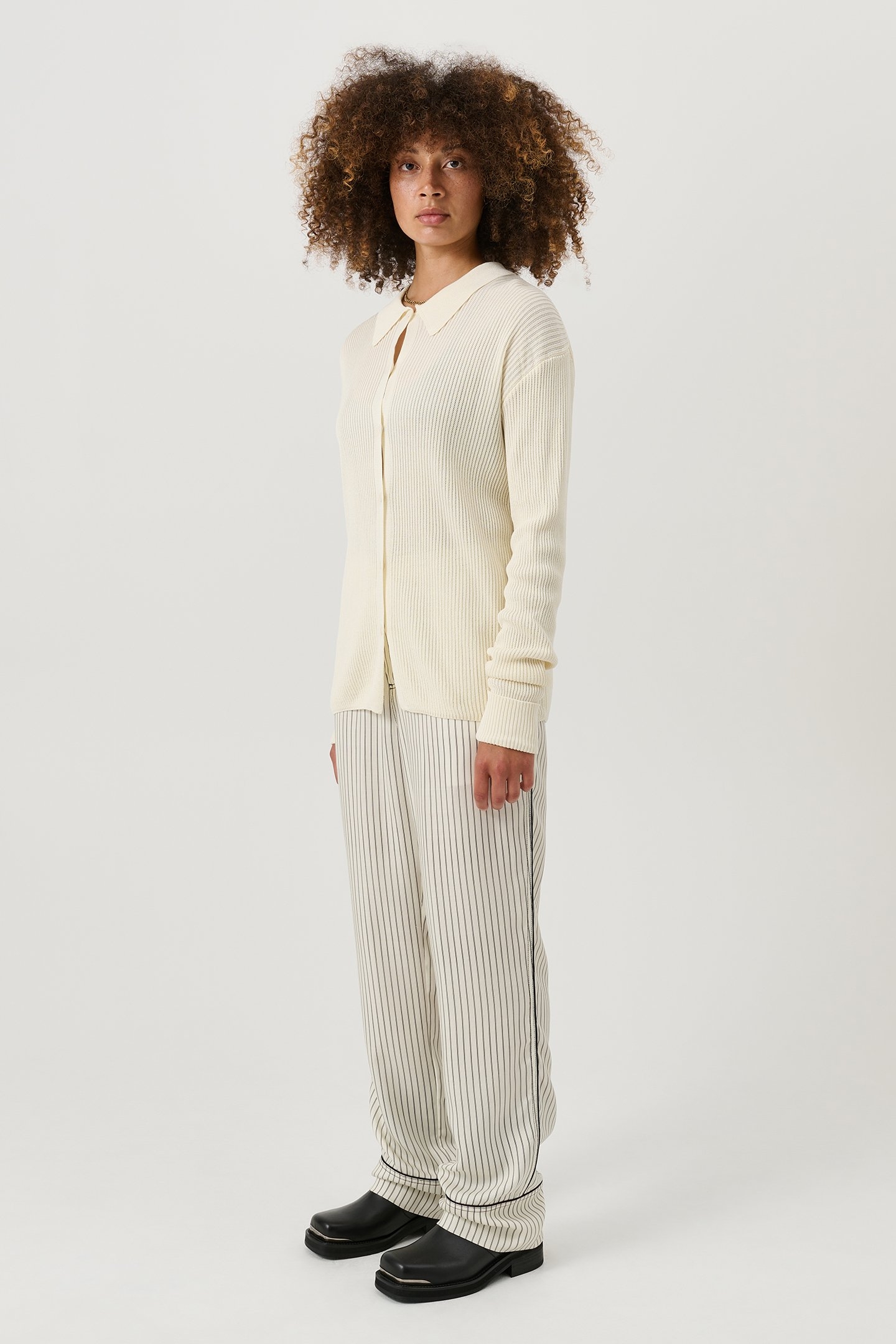 PAUL LONGSLEEVED POLO OFF WHITE 3