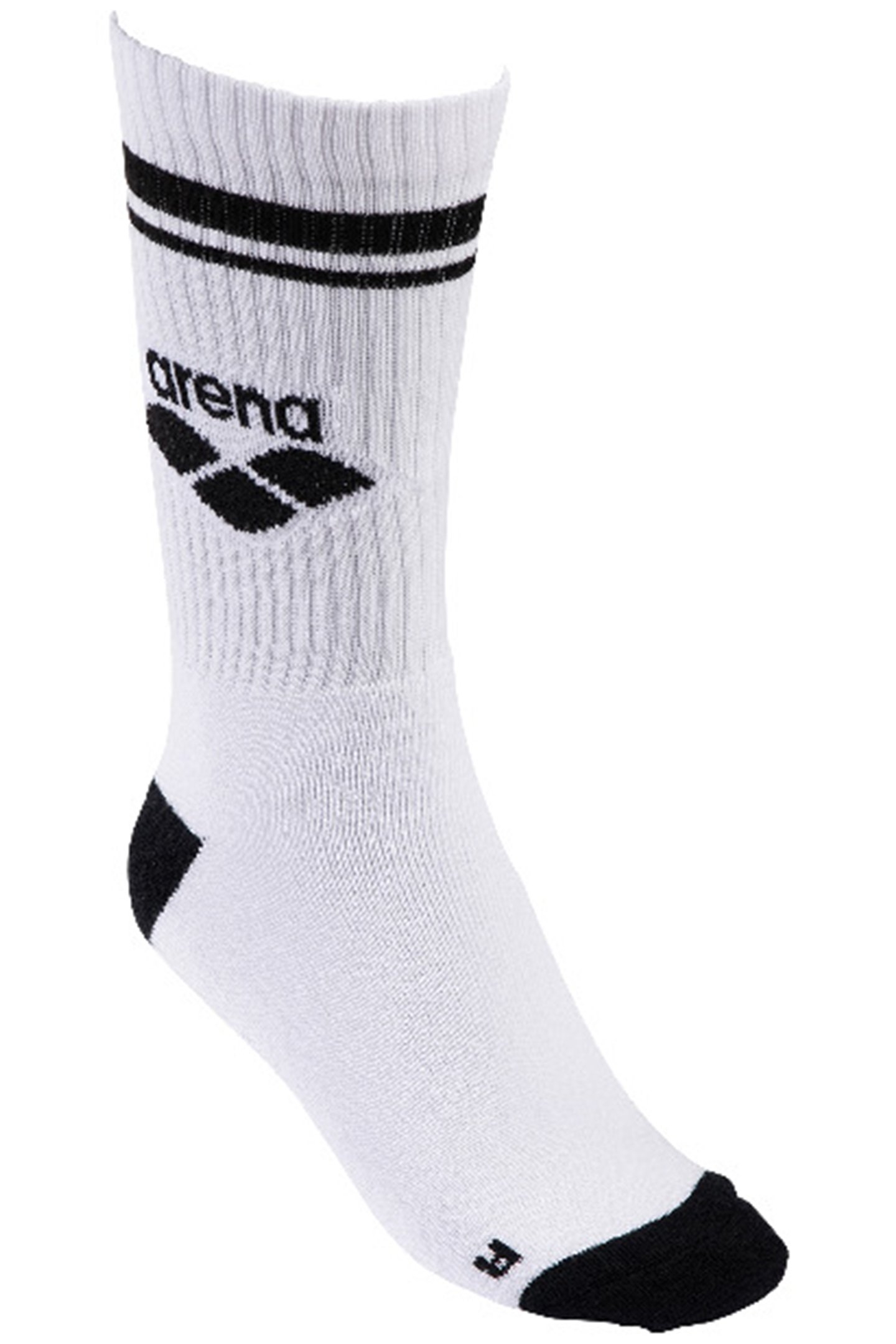 ARENA ICONS SOCKS WHITE-BLACK 2