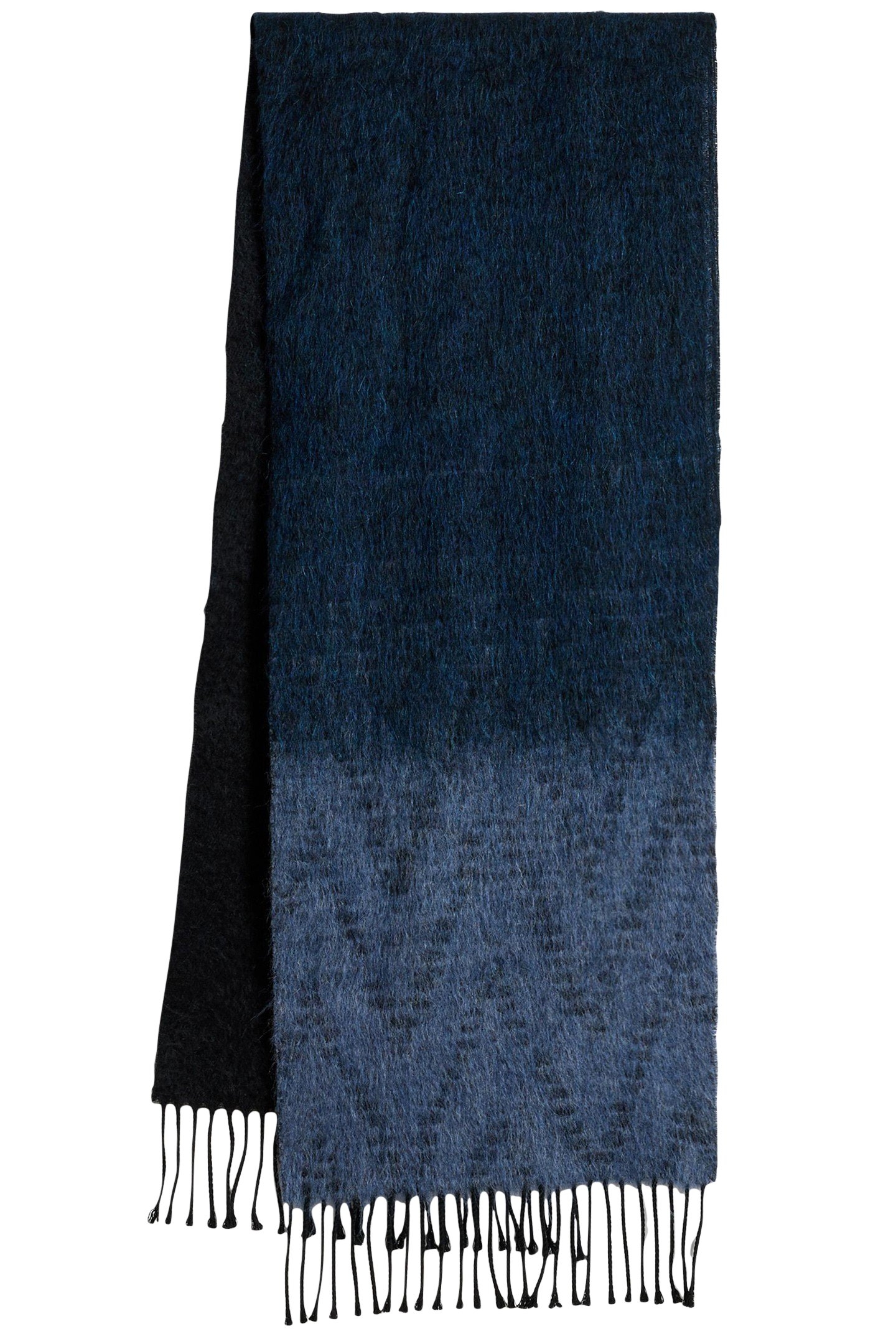 MIXED COLOR SCARF INK BLUE 1