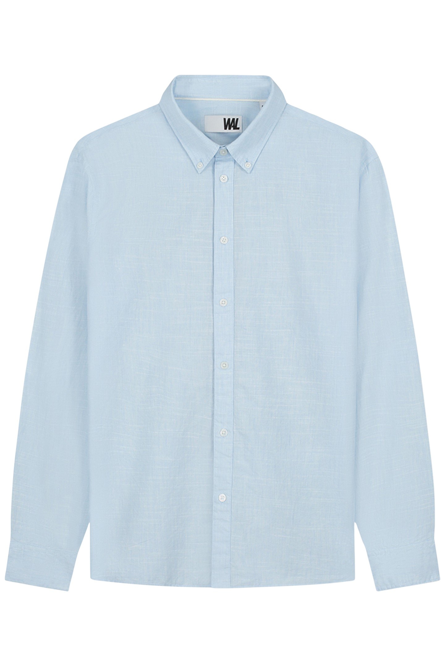 WAL – JAMES SHIRT LIGHT BLUE LINEN 3