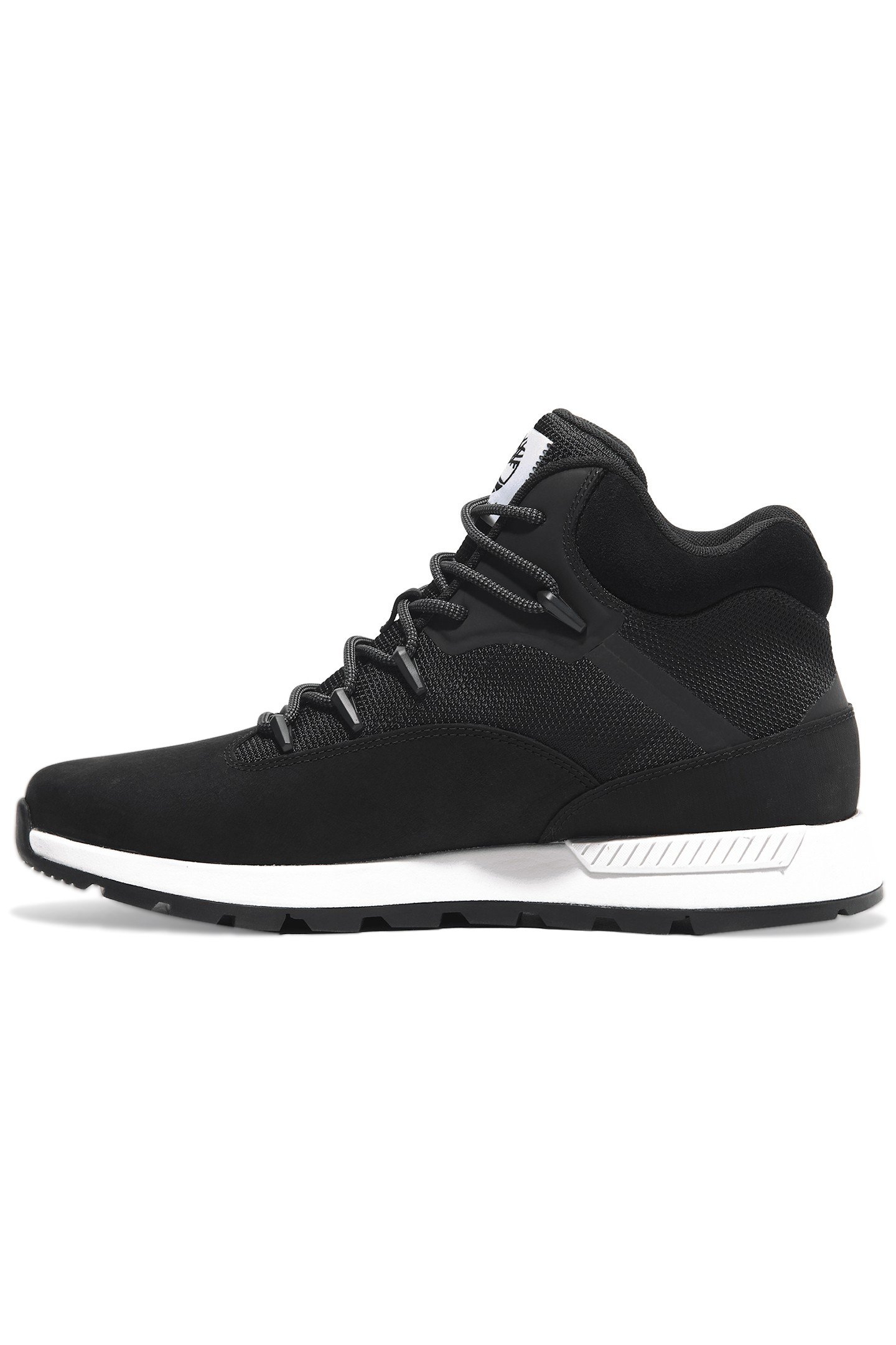 SPRINT TREKKER MID LACE UP SNEAKER BLACK NUBUCK 6