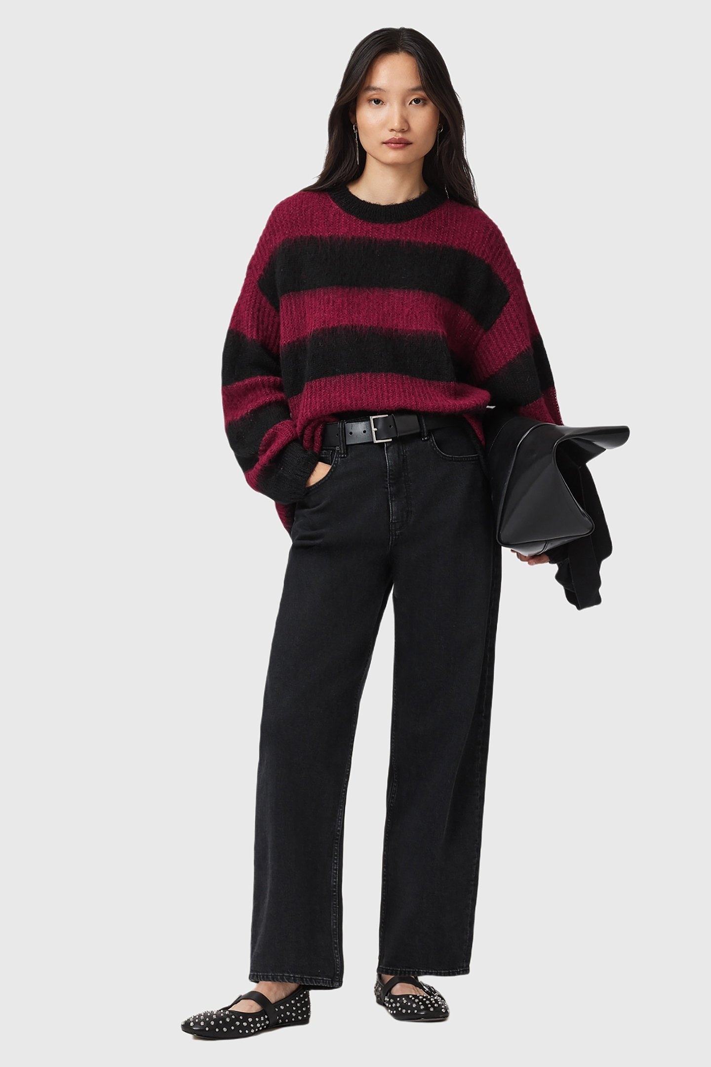 ONYX JUMPER BLACK/RED 3