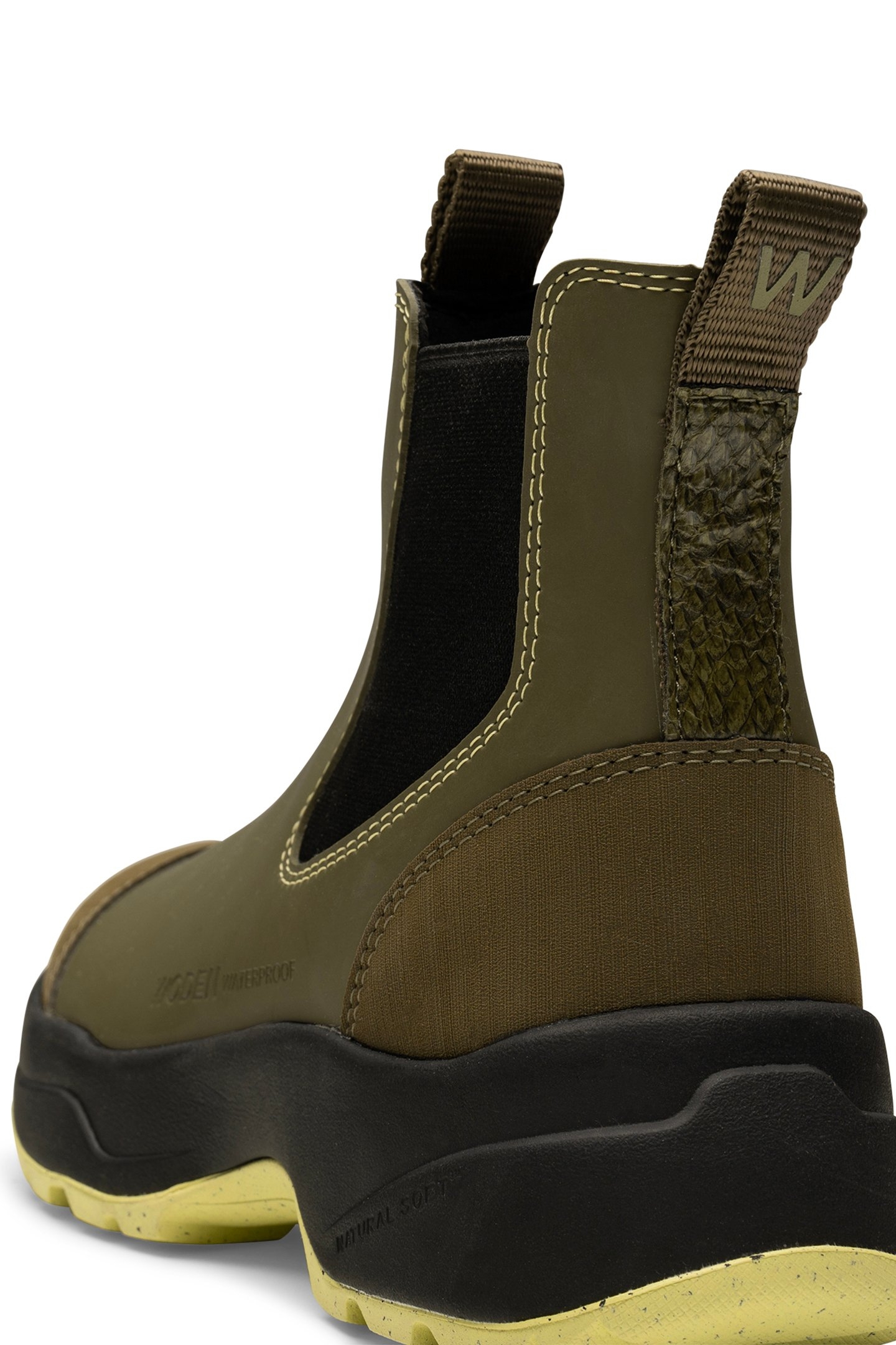 SIRI WATERPROOF DARK OLIVE/PALE LIME 8