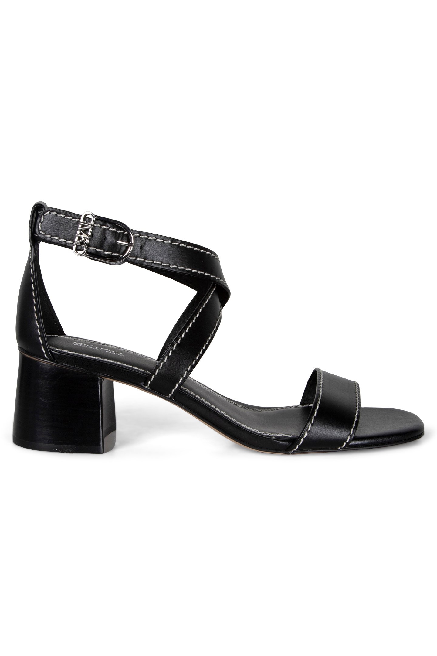 ASHTON MID SANDAL BLACK 1