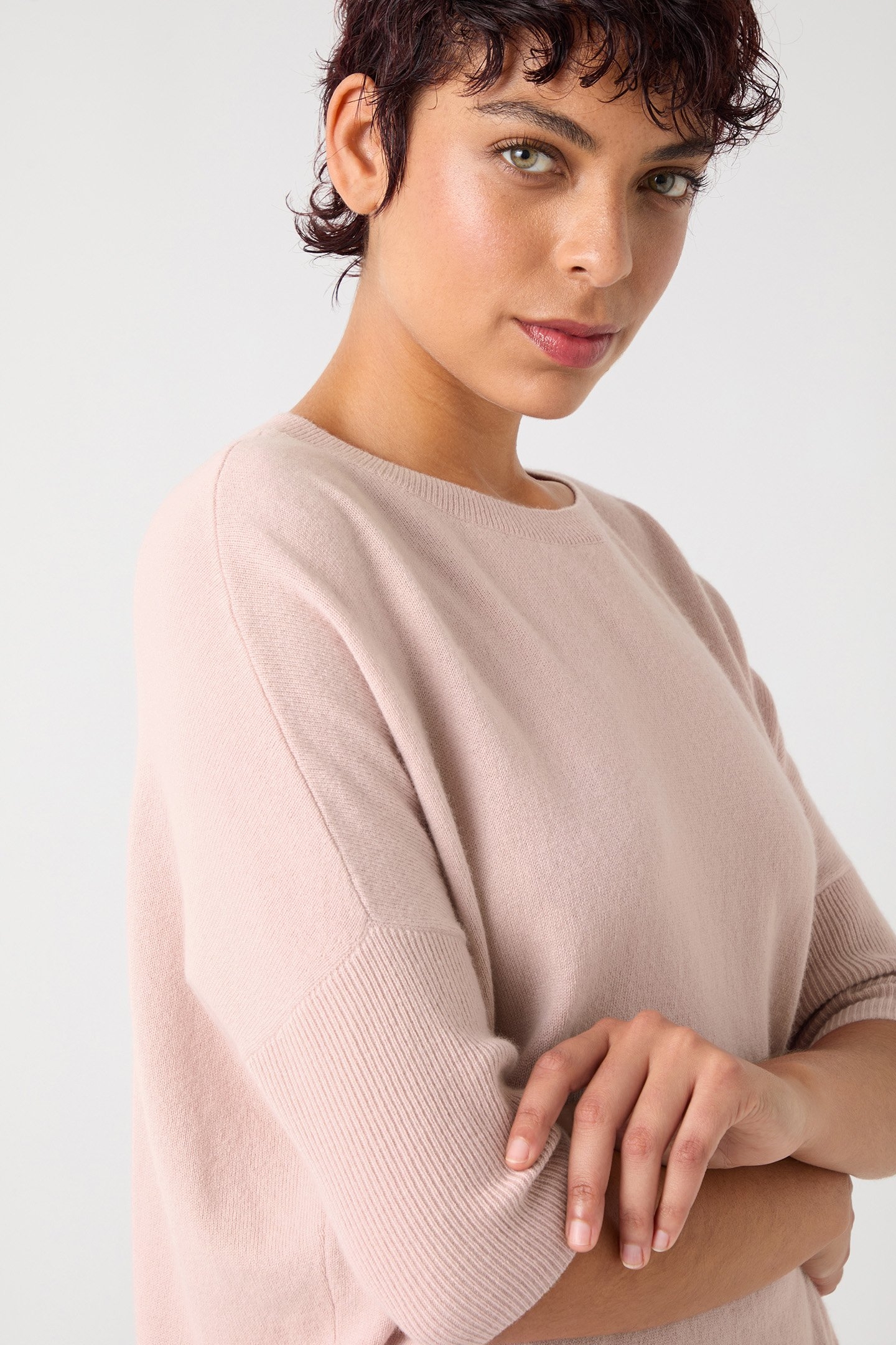 TK MARA KNIT T-SHIRT LIGHT PINK 6