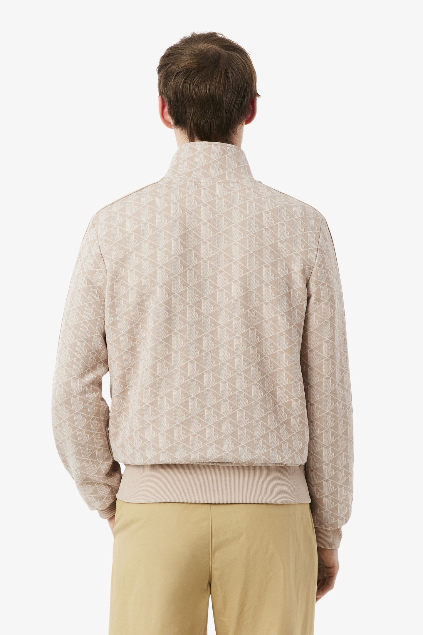 PARIS ZIP-UP JACQUARD TRACK JACKET BLACK/GRAPHITE 7