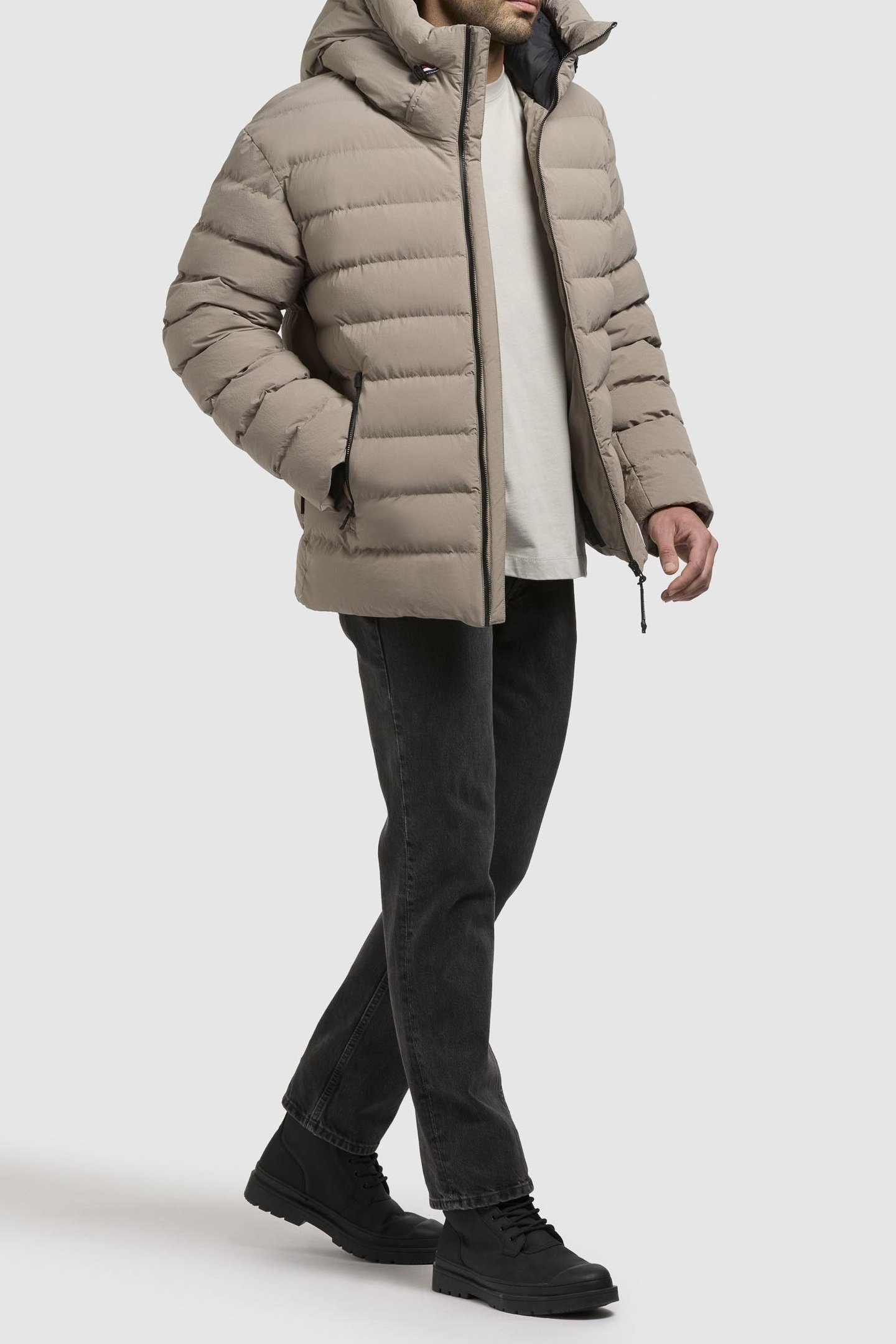 THENO JACKET STONE GREY 2