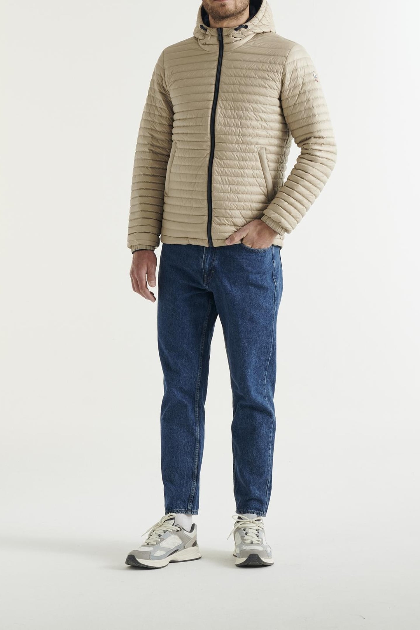 CHICAGO 2.0 JACKET NAVY / BEIGE 3