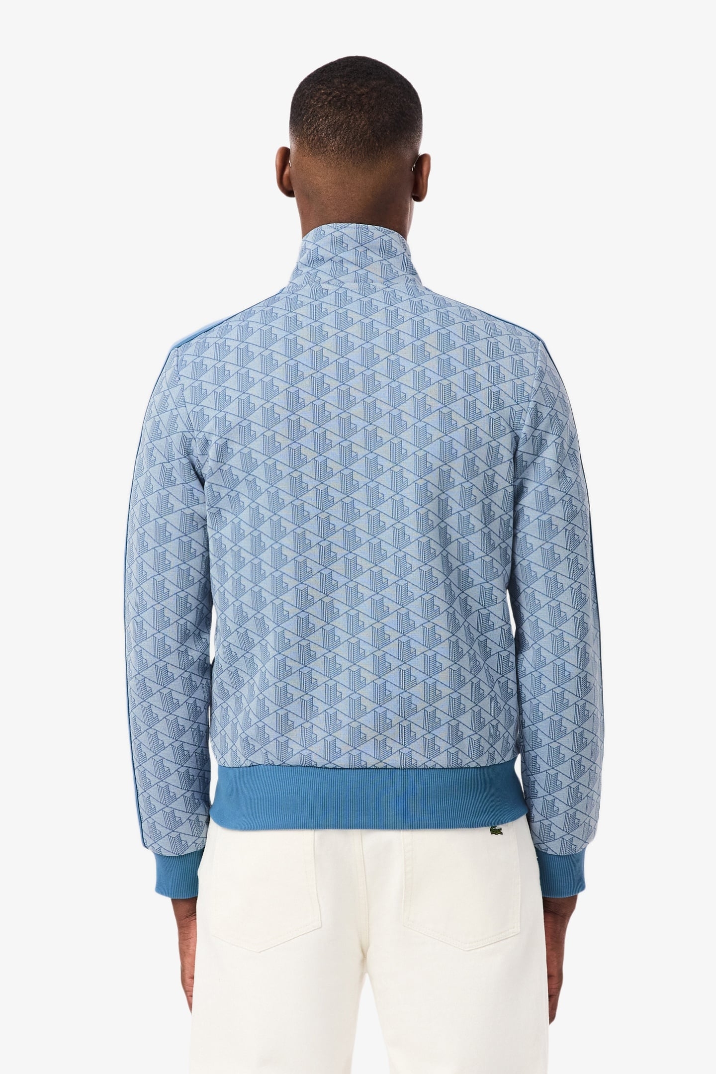 PARIS ZIP-UP JACQUARD TRACK JACKET BLACK/GRAPHITE 8