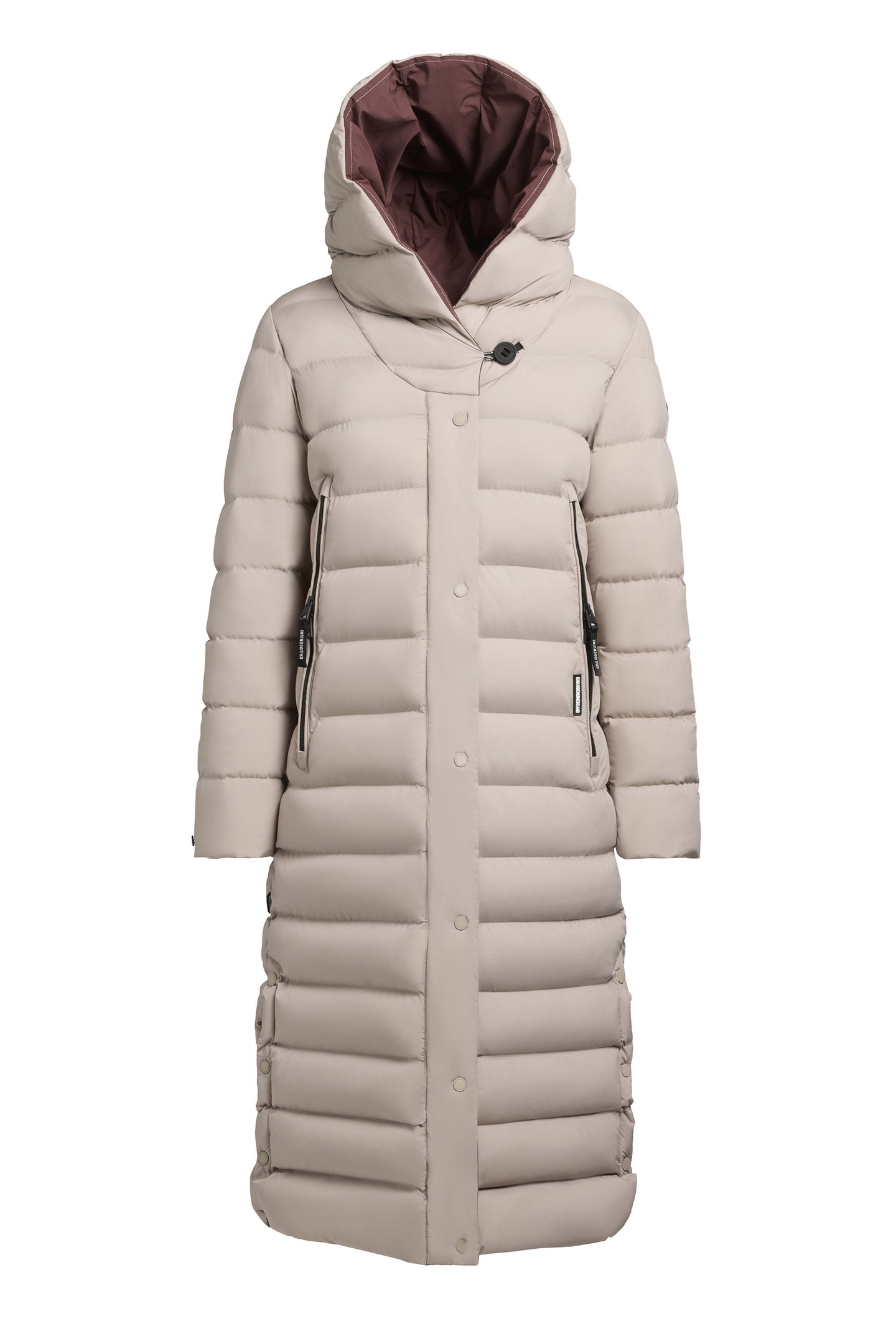 TEIVA2 COAT DUSTY BEIGE 8