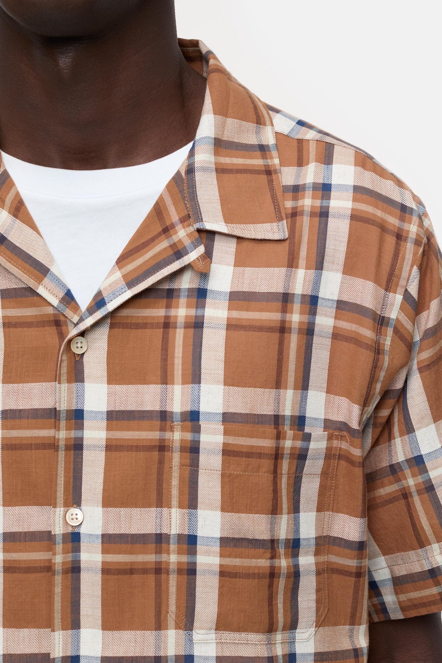 SHORT SLEEVED SHIRT SANDALWOOD 5