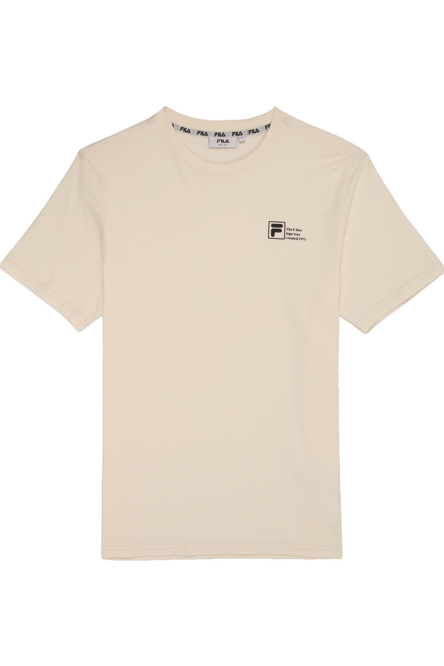 ZAMOS GRAPHIC LOGO TEE ANTIQUE WHITE 1