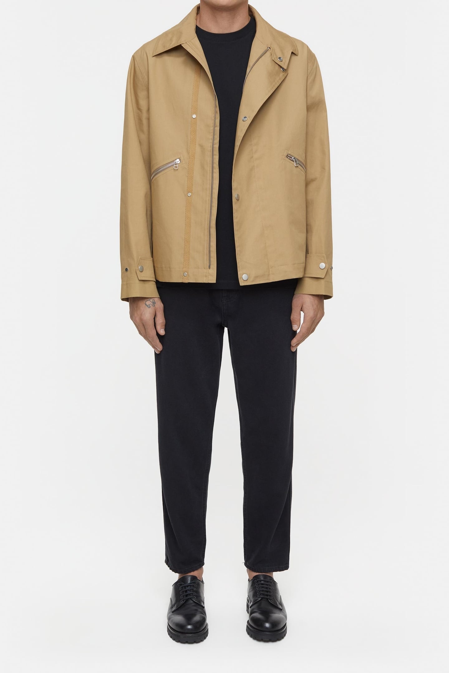 MILITARY JACKET TAUPE BEIGE 2