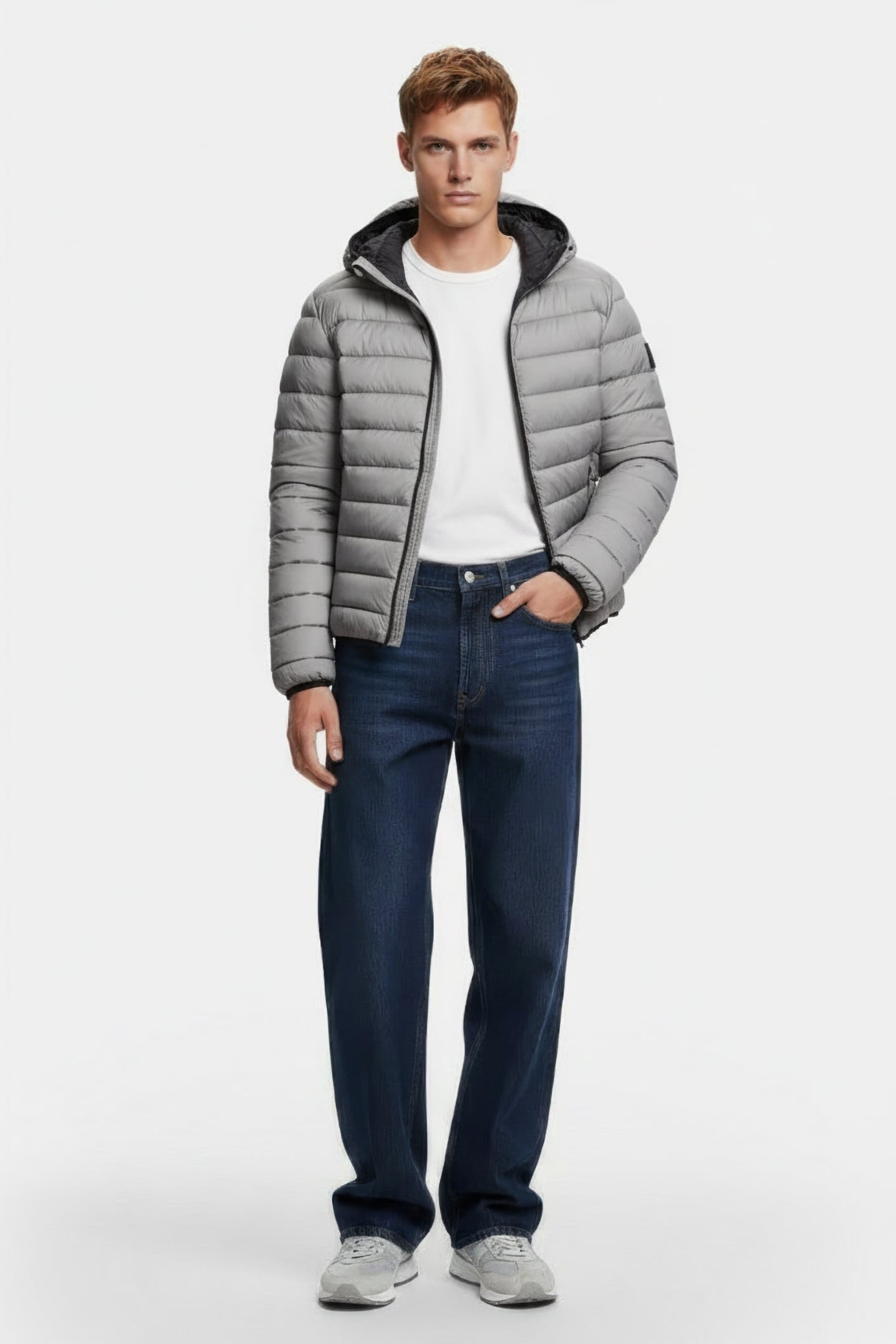 ASPENALF JACKET PLAIN GREY 1