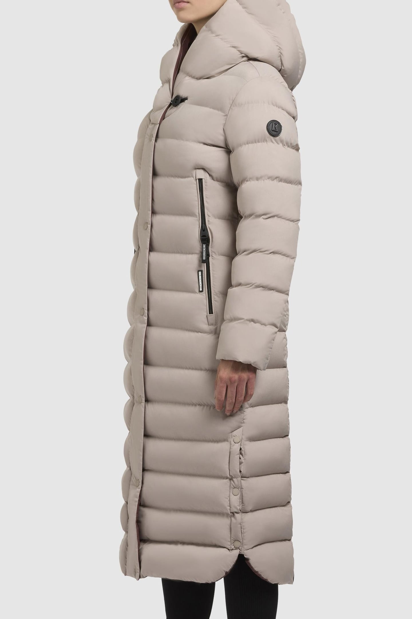 TEIVA2 COAT DUSTY BEIGE 7