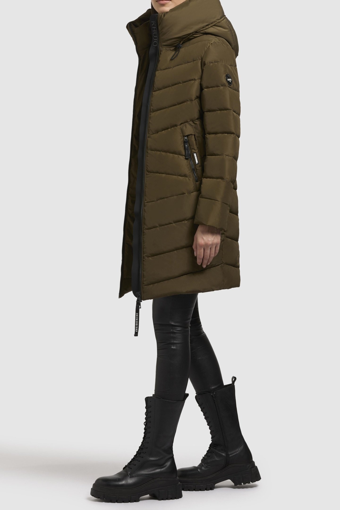 PLUZ COAT DARK BROWN 6