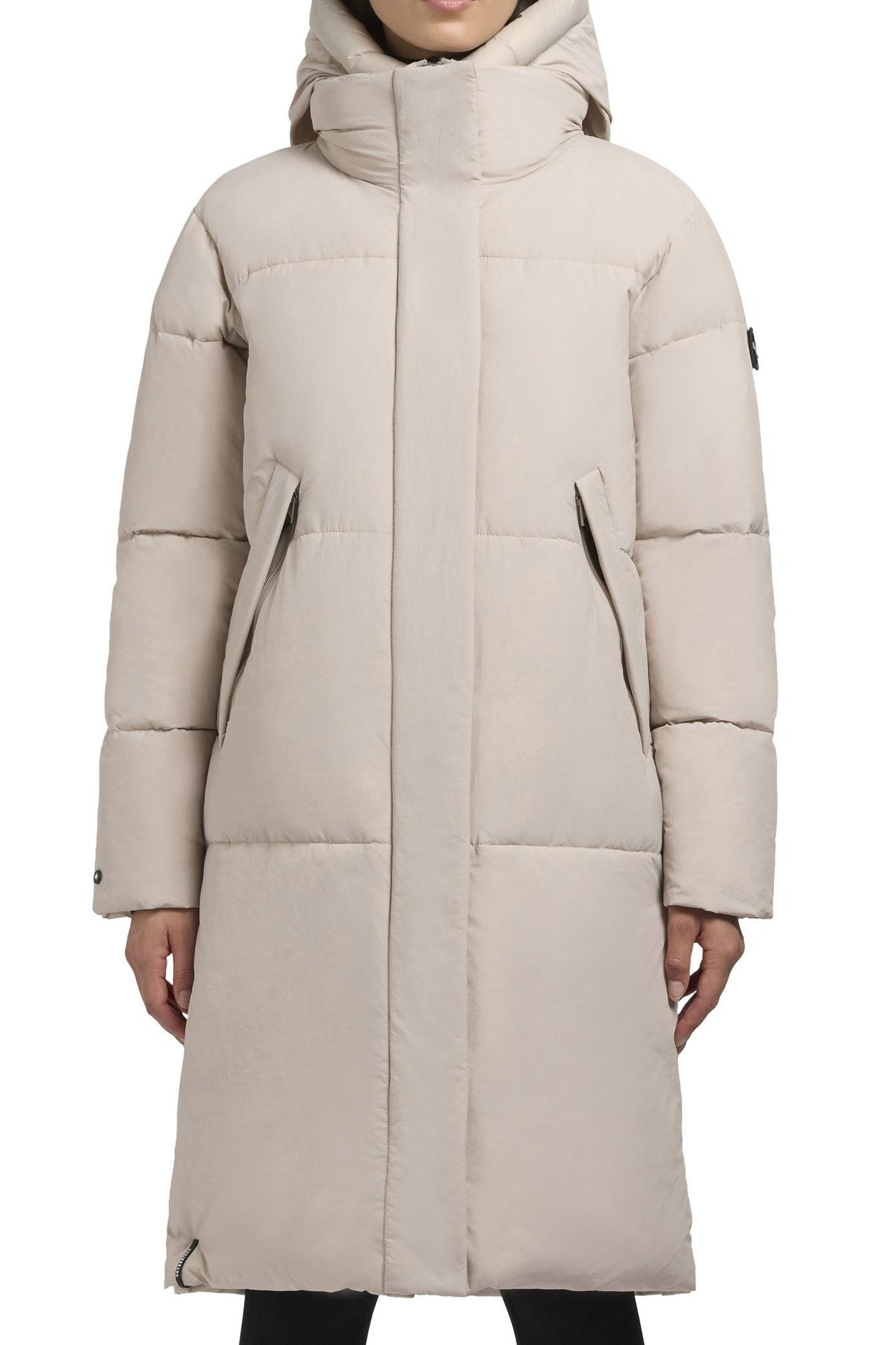 ALIMA COAT CHALK WHITE 1