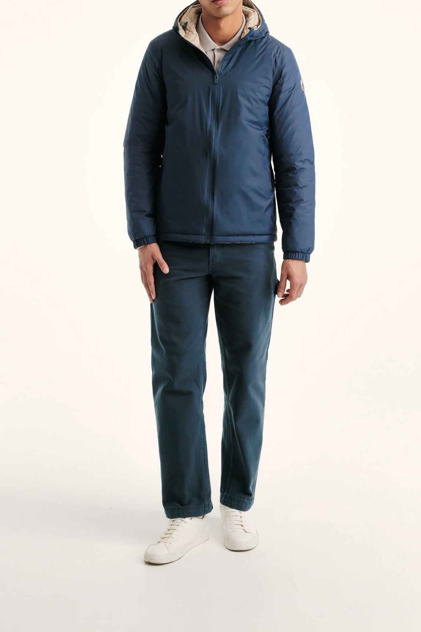 CHICAGO 2.0 JACKET NAVY / BEIGE 2