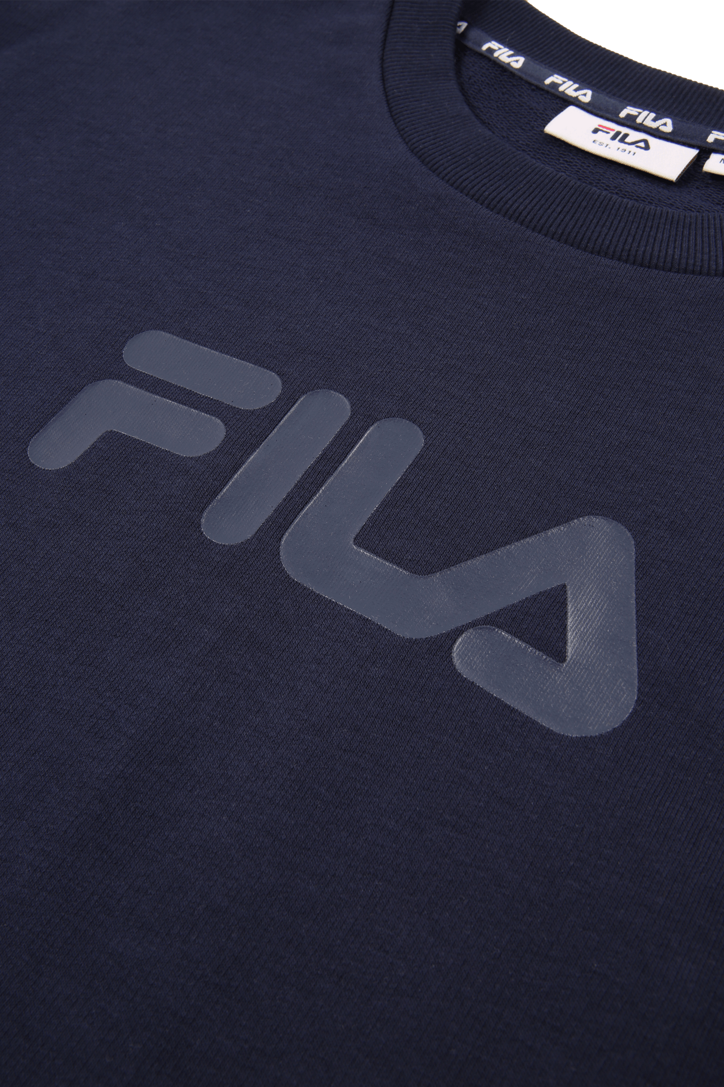 UNISEX ZANTEN LOGO CREW SWEAT BLACK IRIS 3