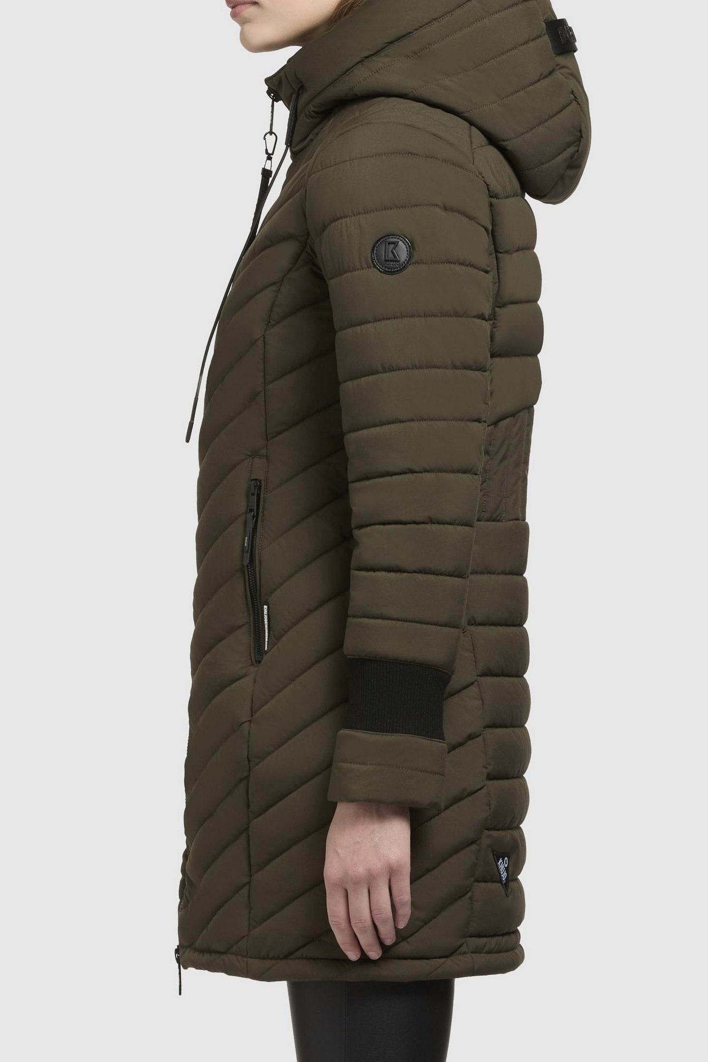 NITA3 COAT NATURE GREEN 6