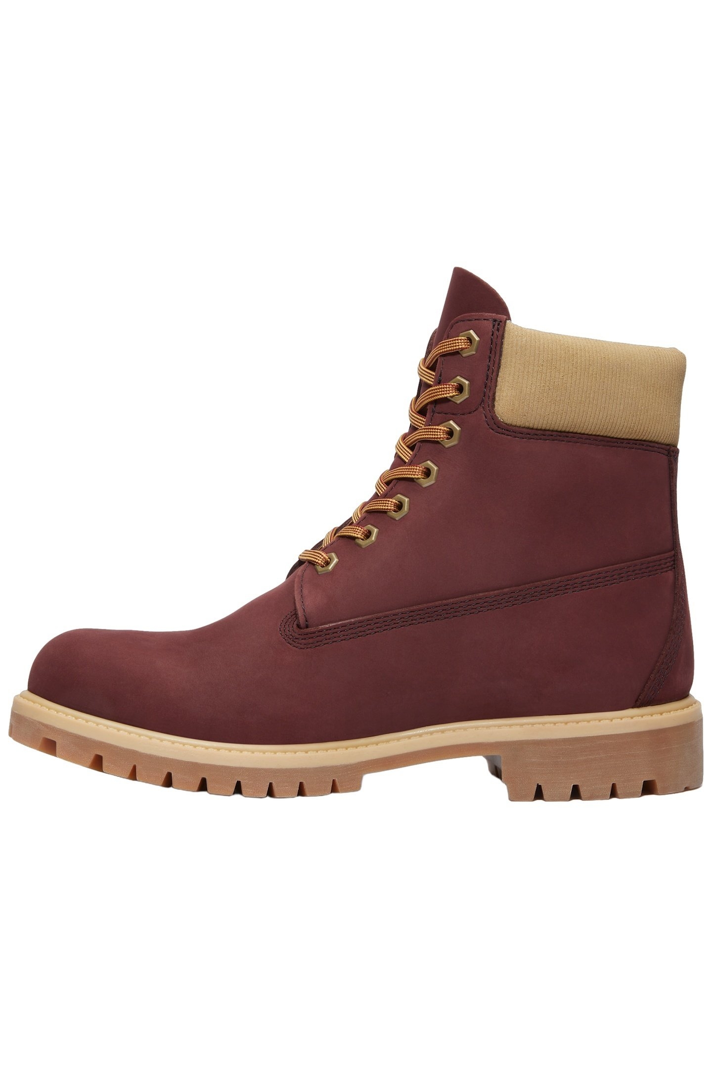 TIMBERLAND PREMIUM 6 INCH LACE UP WATERPROOF BOOT BURGUNDY N 2